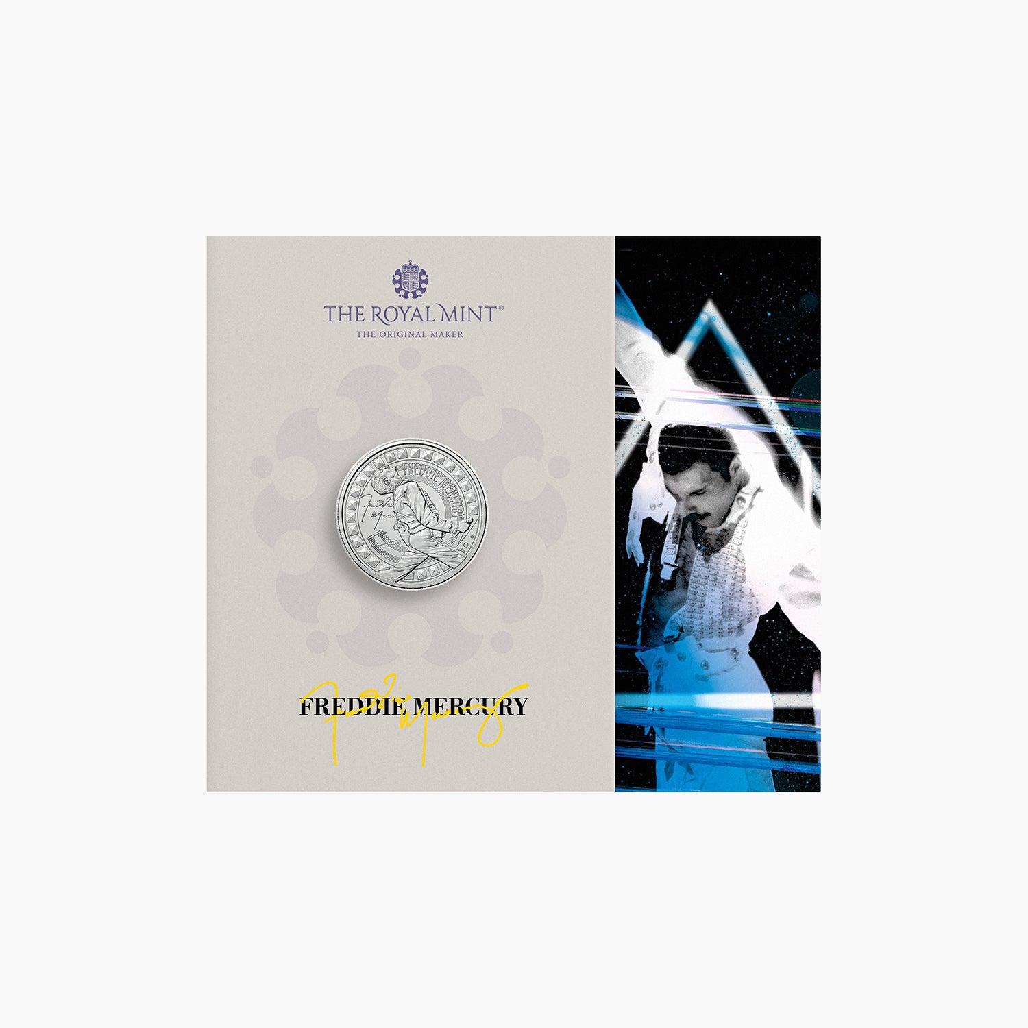 Freddie Mercury £5 Brilliant Uncirculated Coin