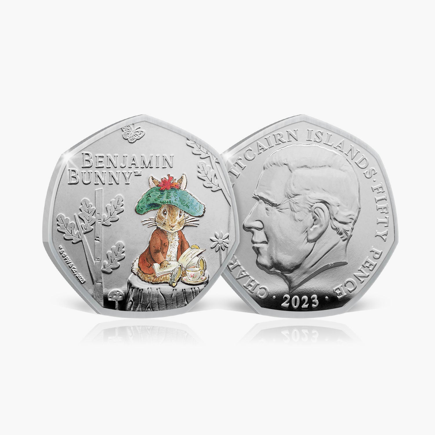 The World of Peter Rabbit 2023 Colour Coin Collection