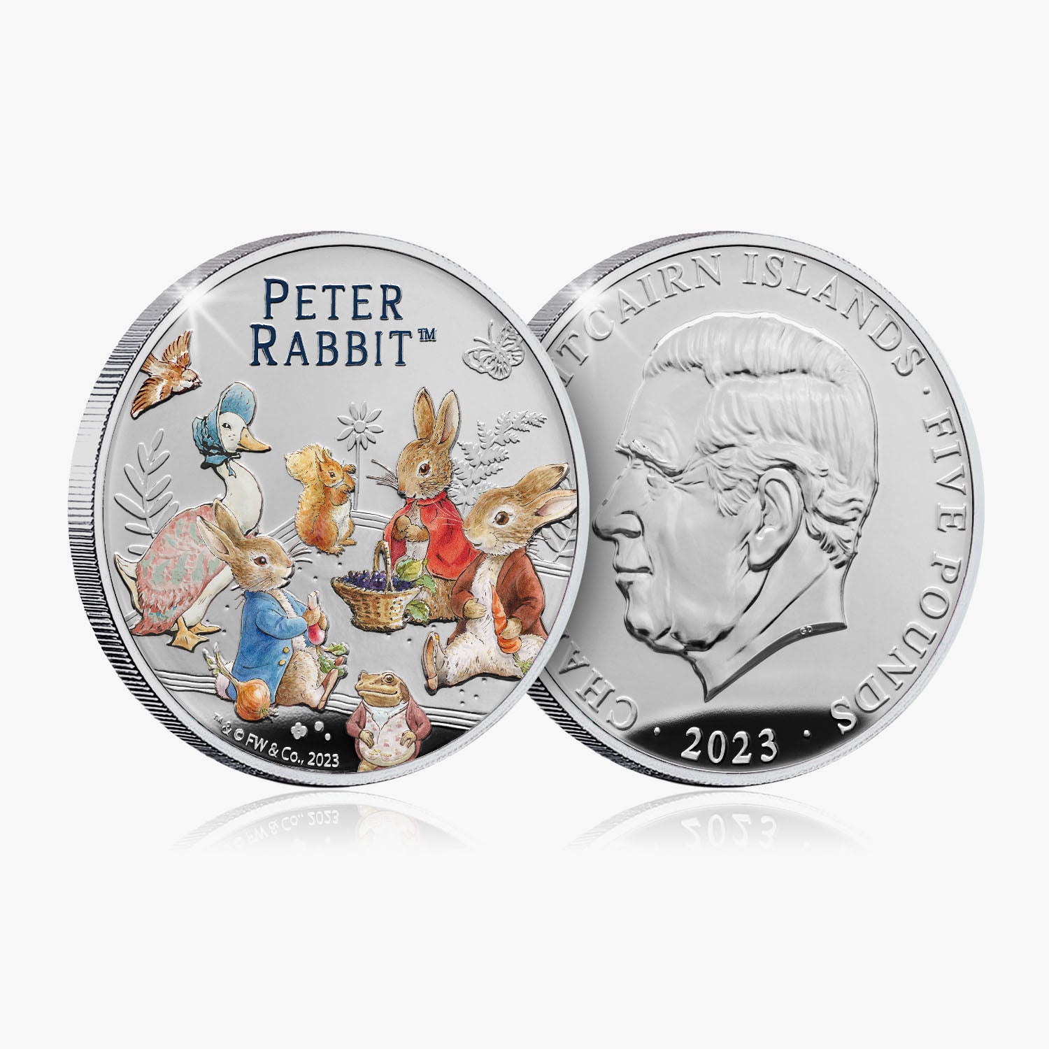 The World of Peter Rabbit 2023 Colour Coin Collection