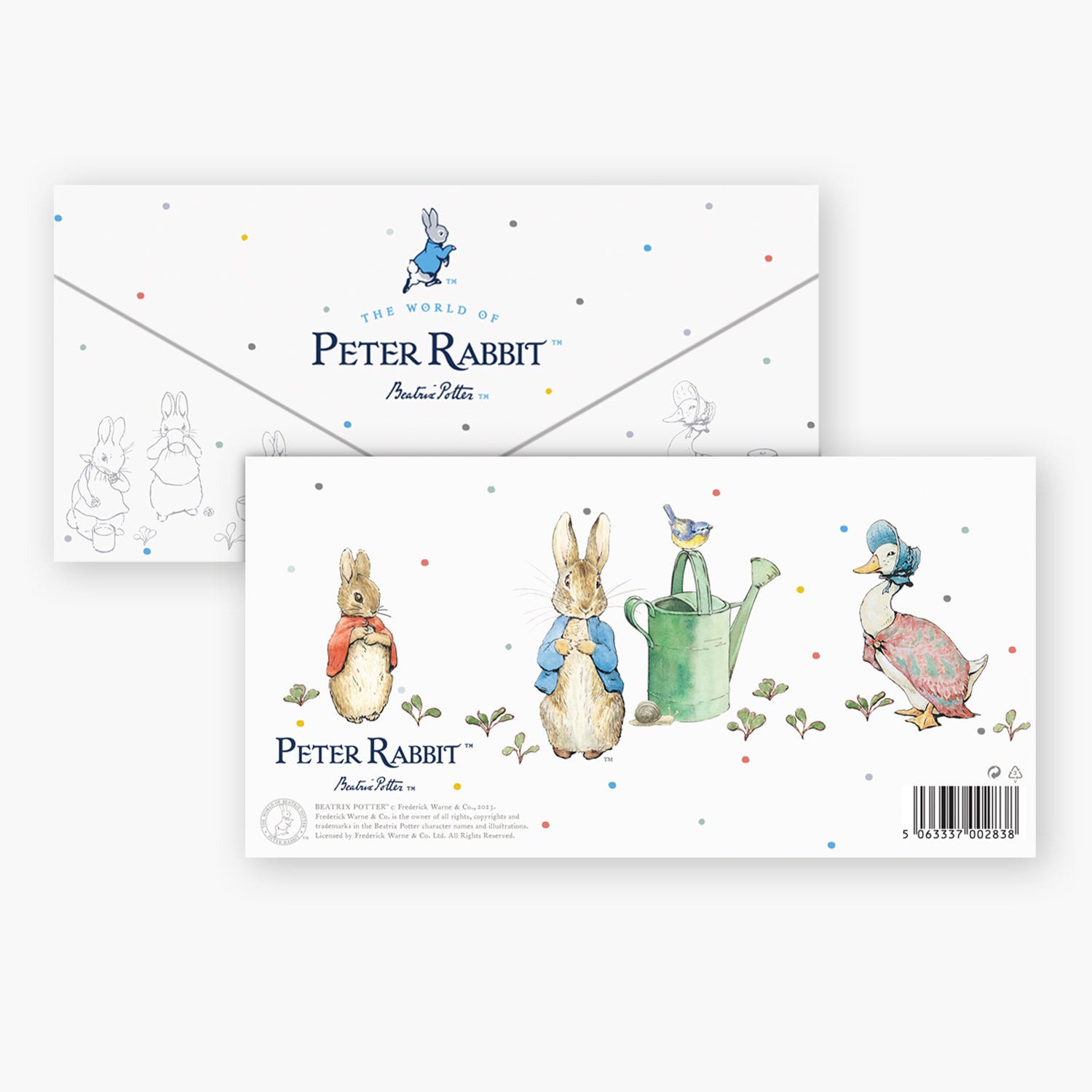 Juego de billetes de £0 El mundo de Peter Rabbit