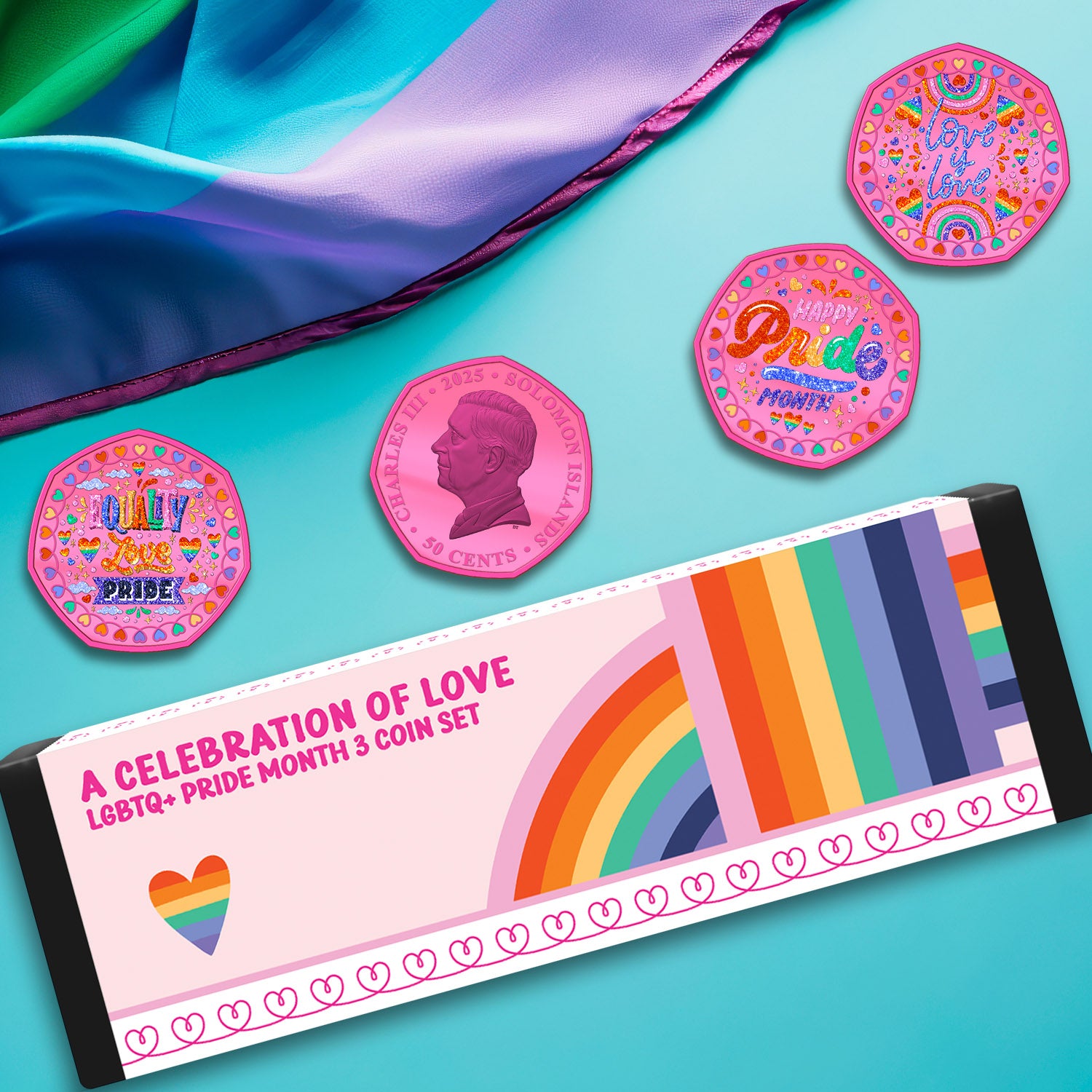 A Celebration of Love 2025 Limited Edition Pink Plated Box Set Edition