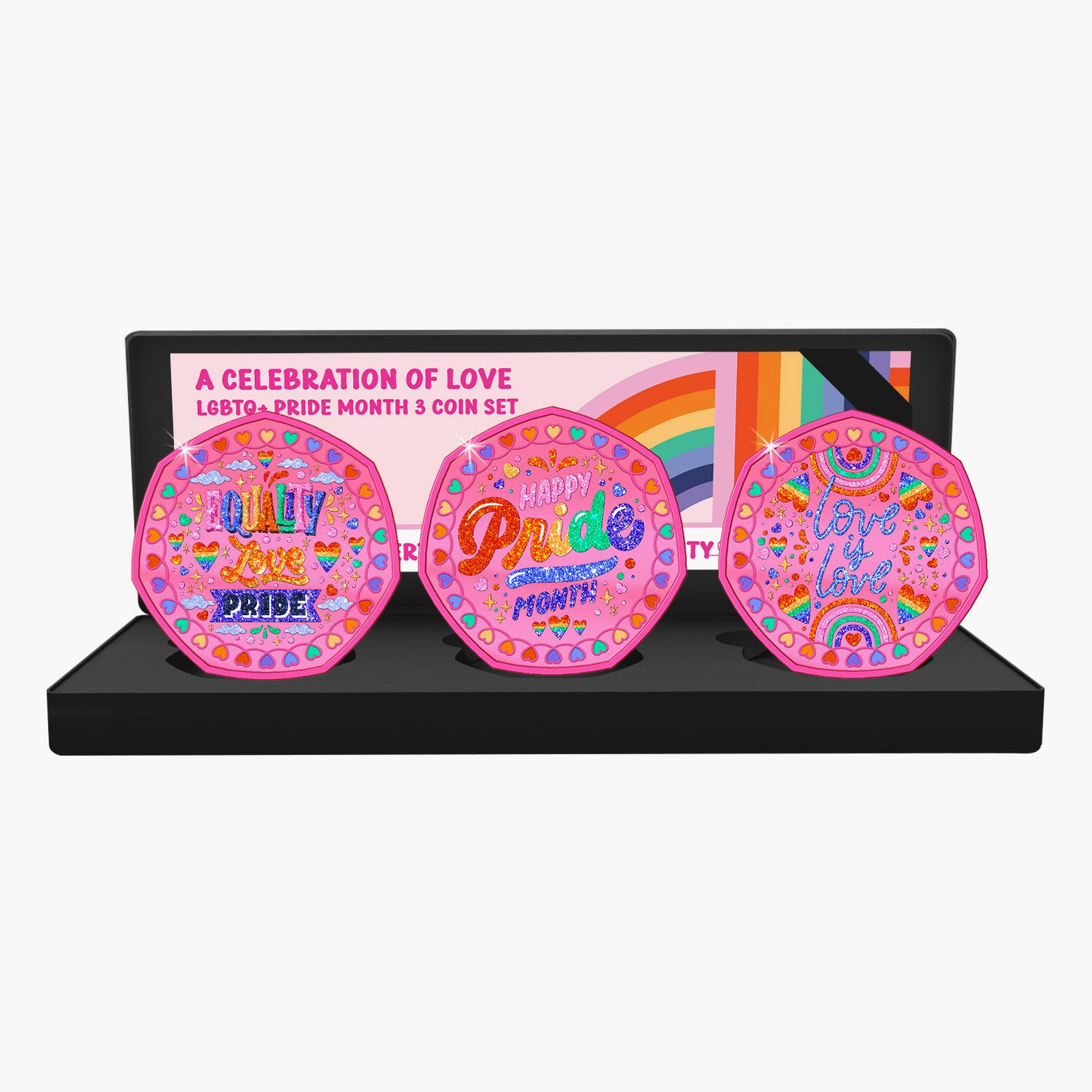 A Celebration of Love 2025 Limited Edition Pink Plated Box Set Edition