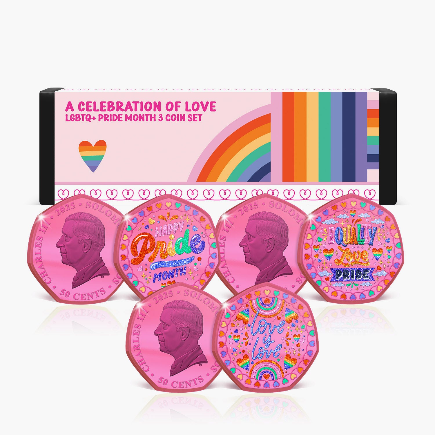 A Celebration of Love 2025 Limited Edition Pink Plated Box Set Edition