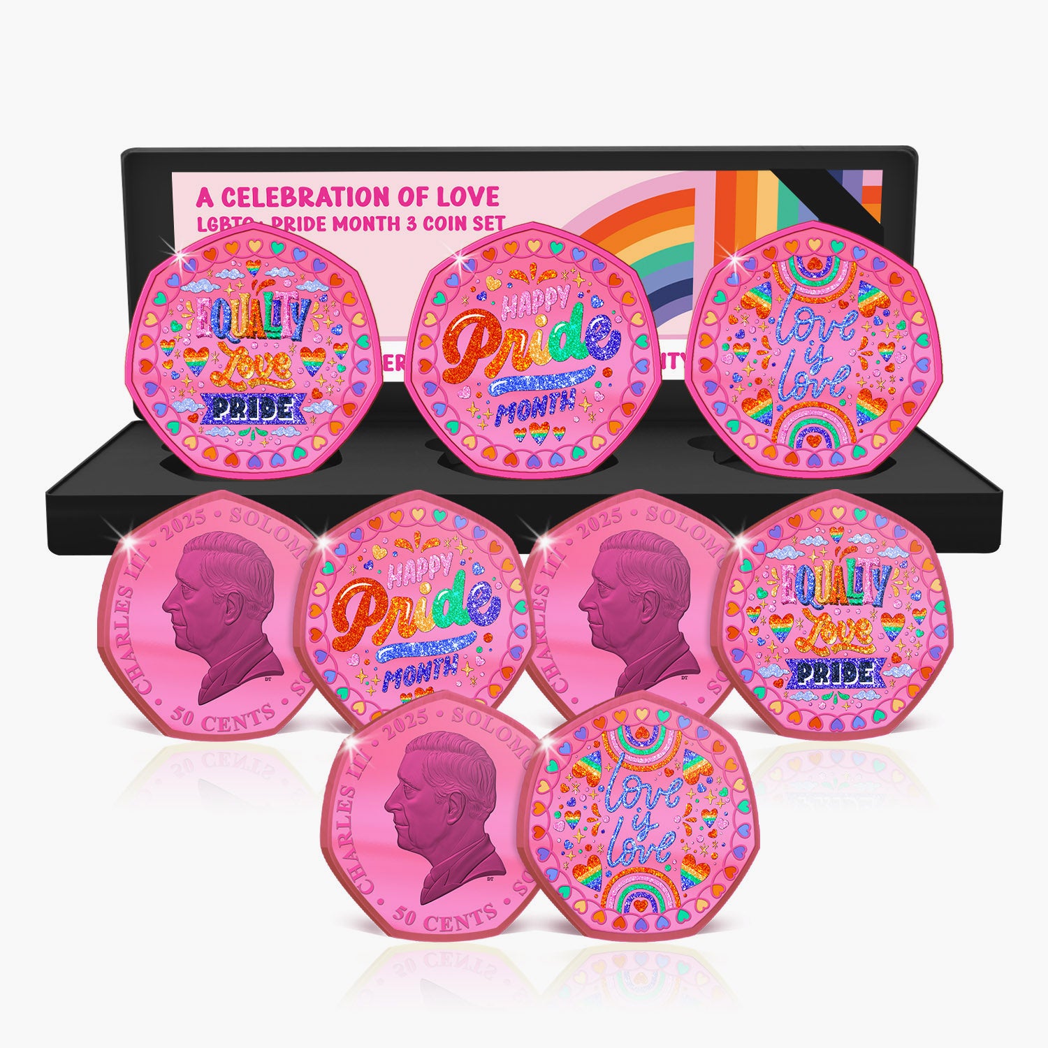 A Celebration of Love 2025 Limited Edition Pink Plated Box Set Edition