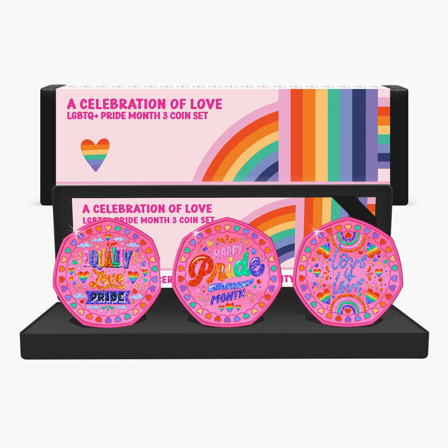 A Celebration of Love 2025 Limited Edition Pink Plated Box Set Edition