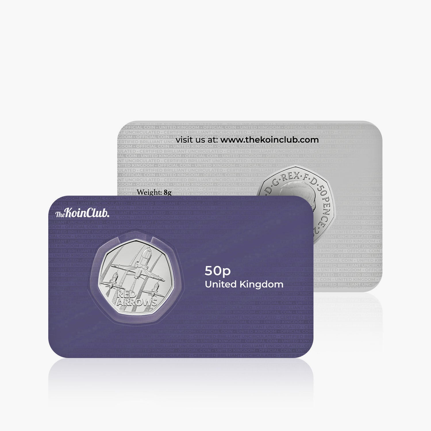 2025 Red Arrows UK 50p Coin