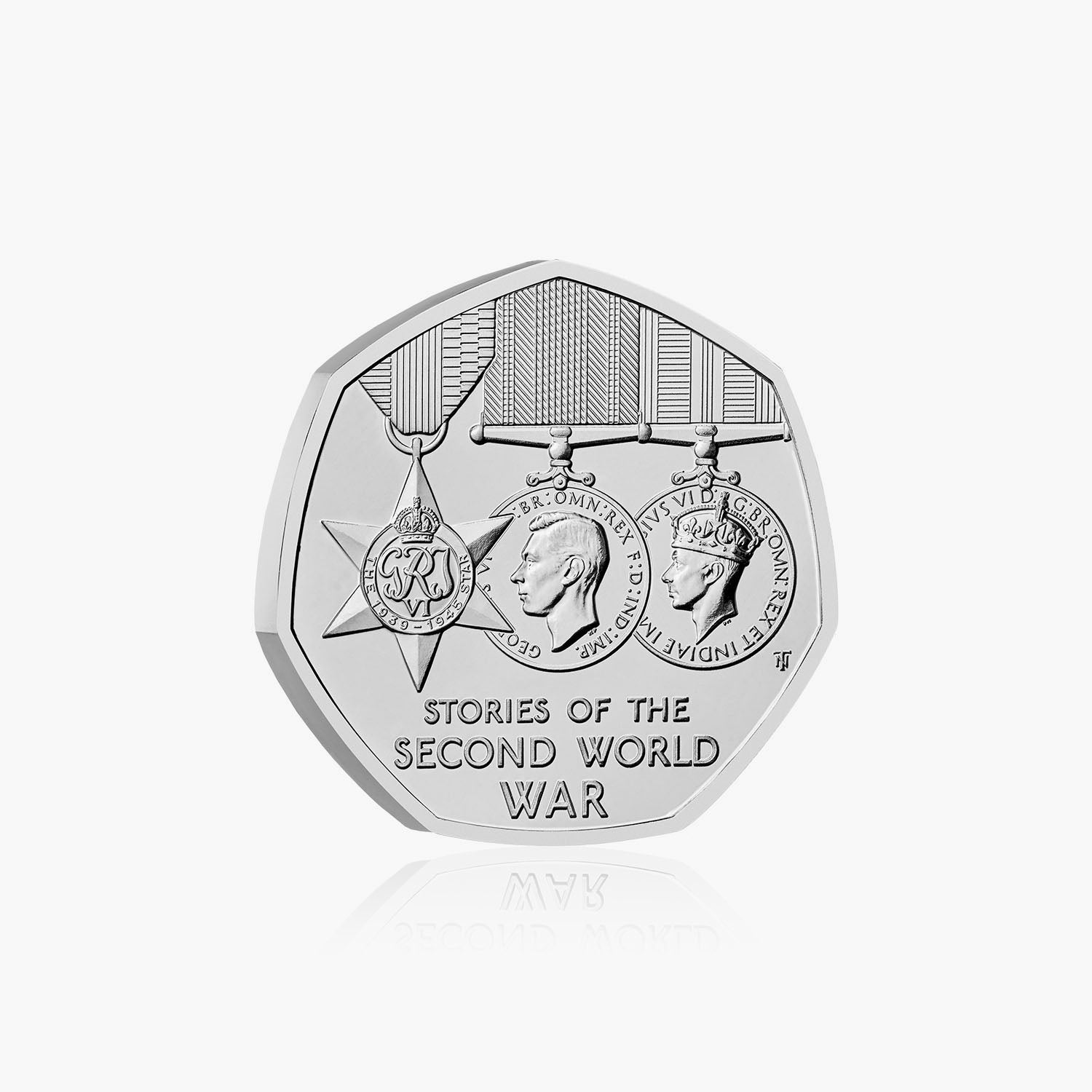 2025 Stories of WWII UK 50p BU Coin