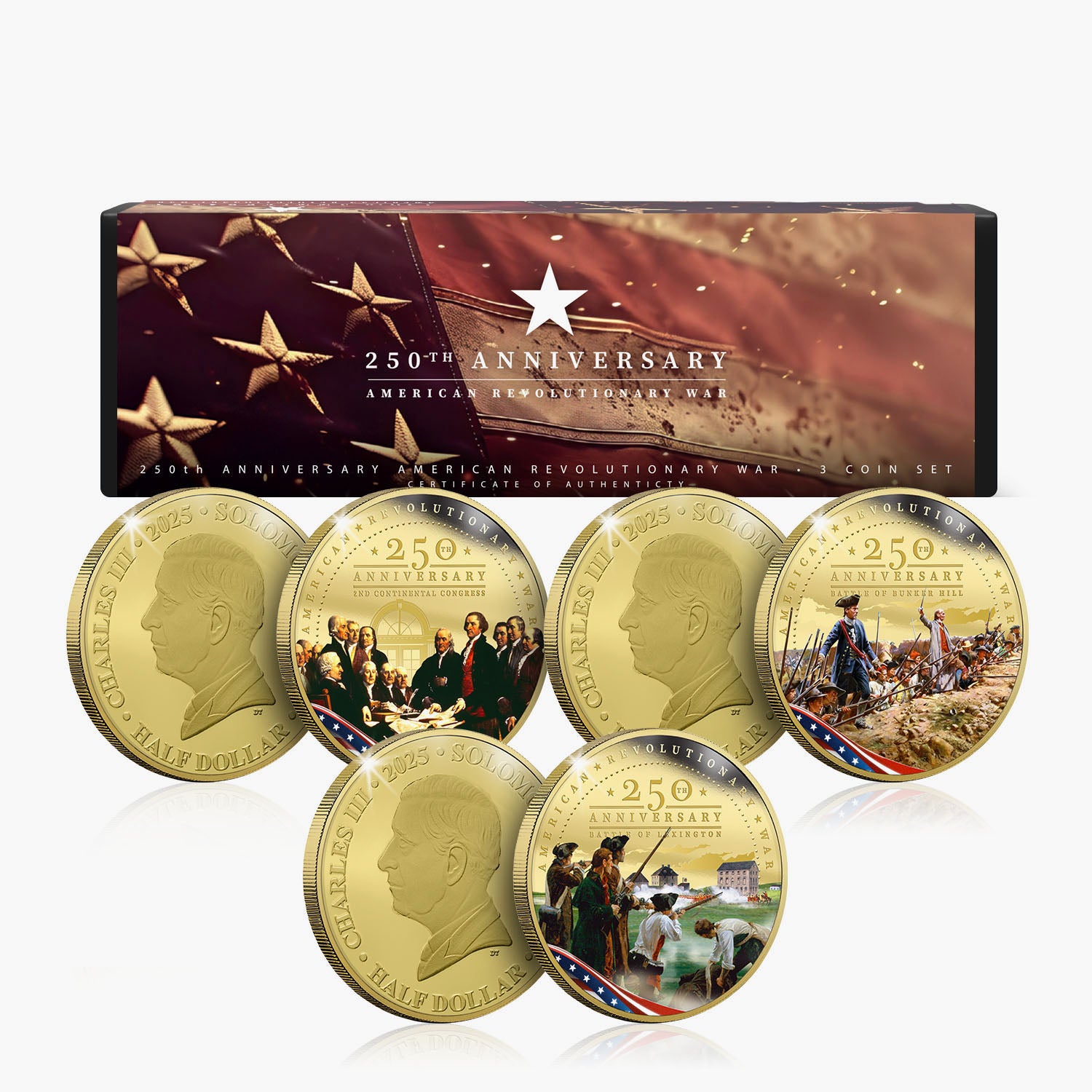 American Revolution 250th Anniversary 2025 Box Set Edition