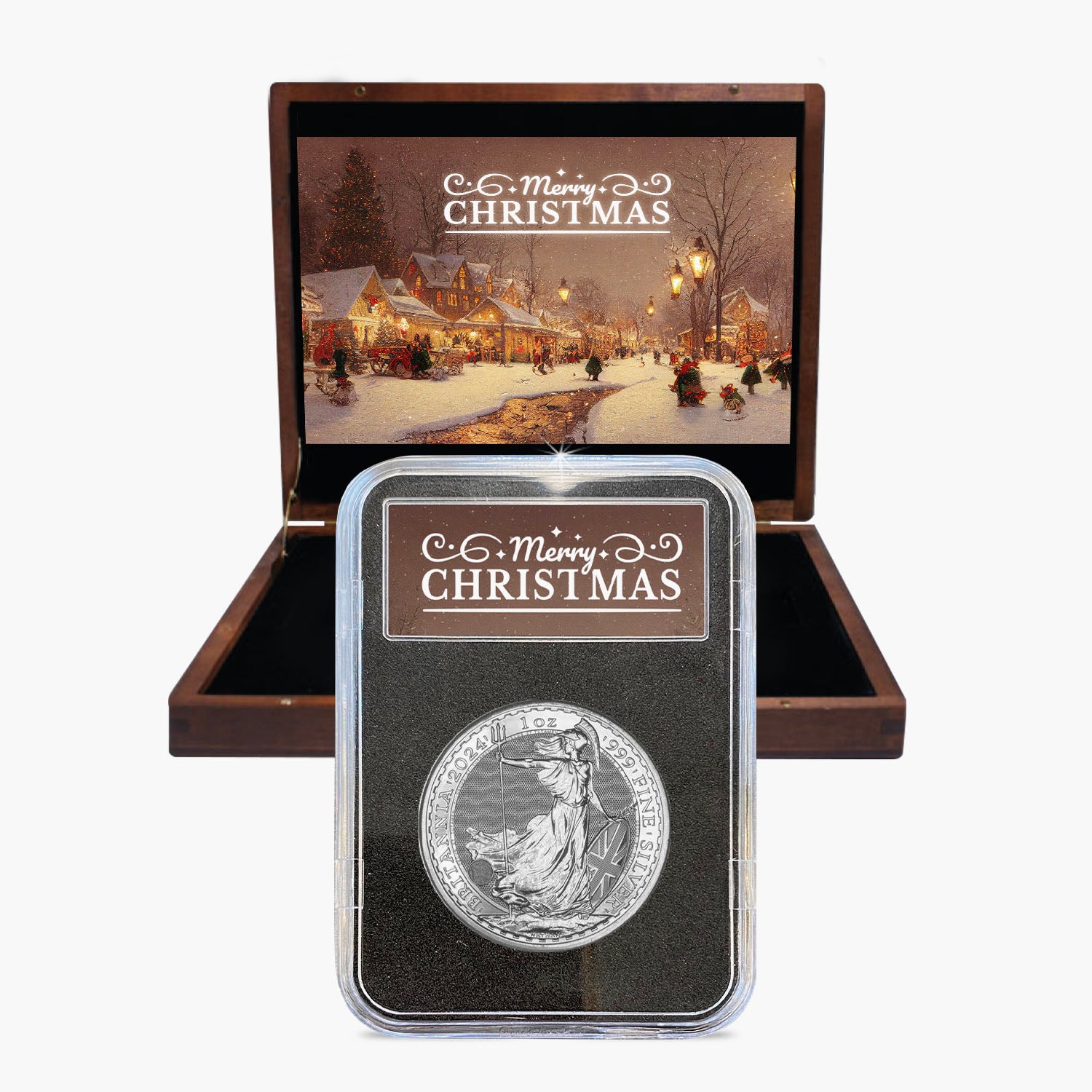 The 'Merry Christmas' 2024 Issue Britannia Collectors Edition