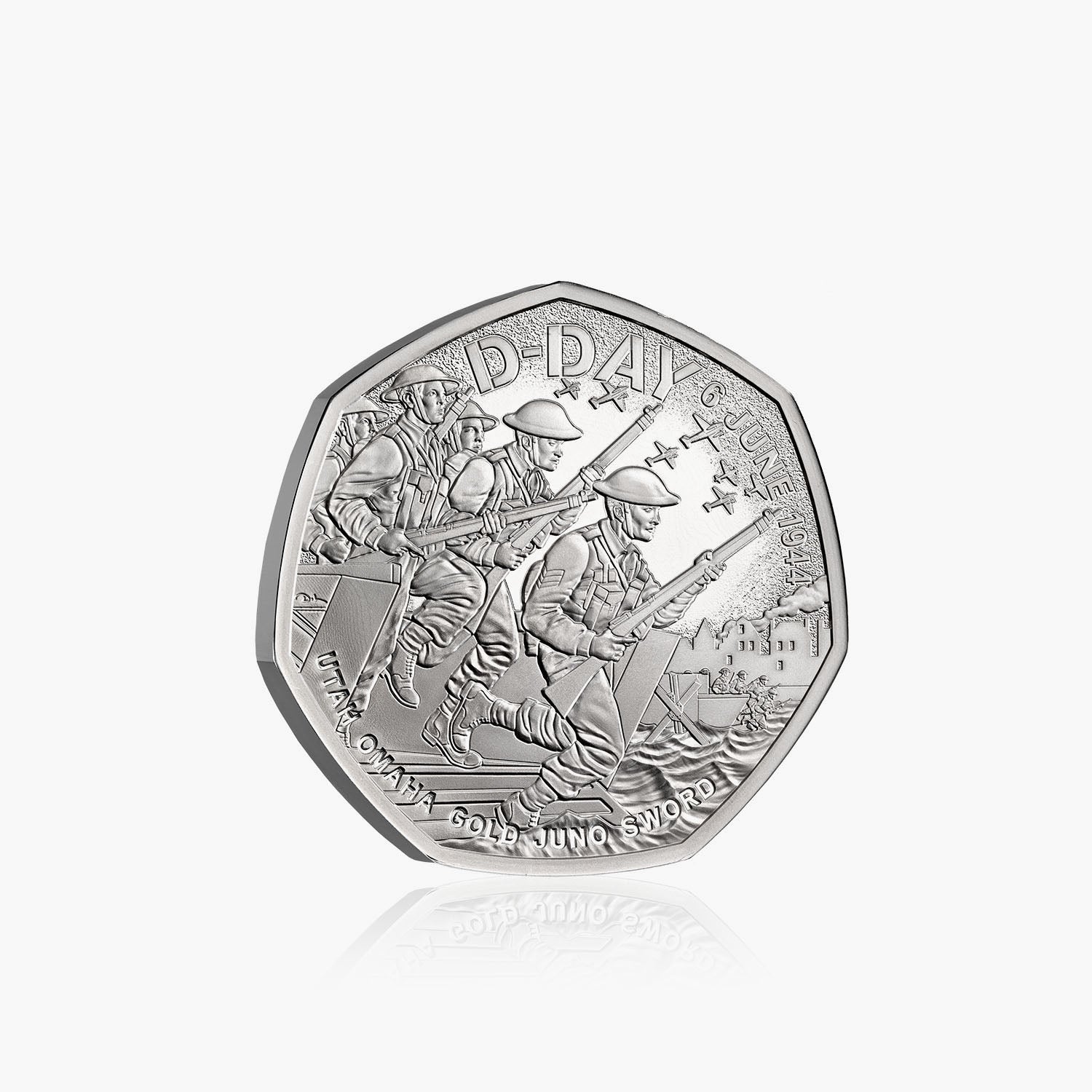 D-Day 80th Anniversary 2024 50p UK Coin