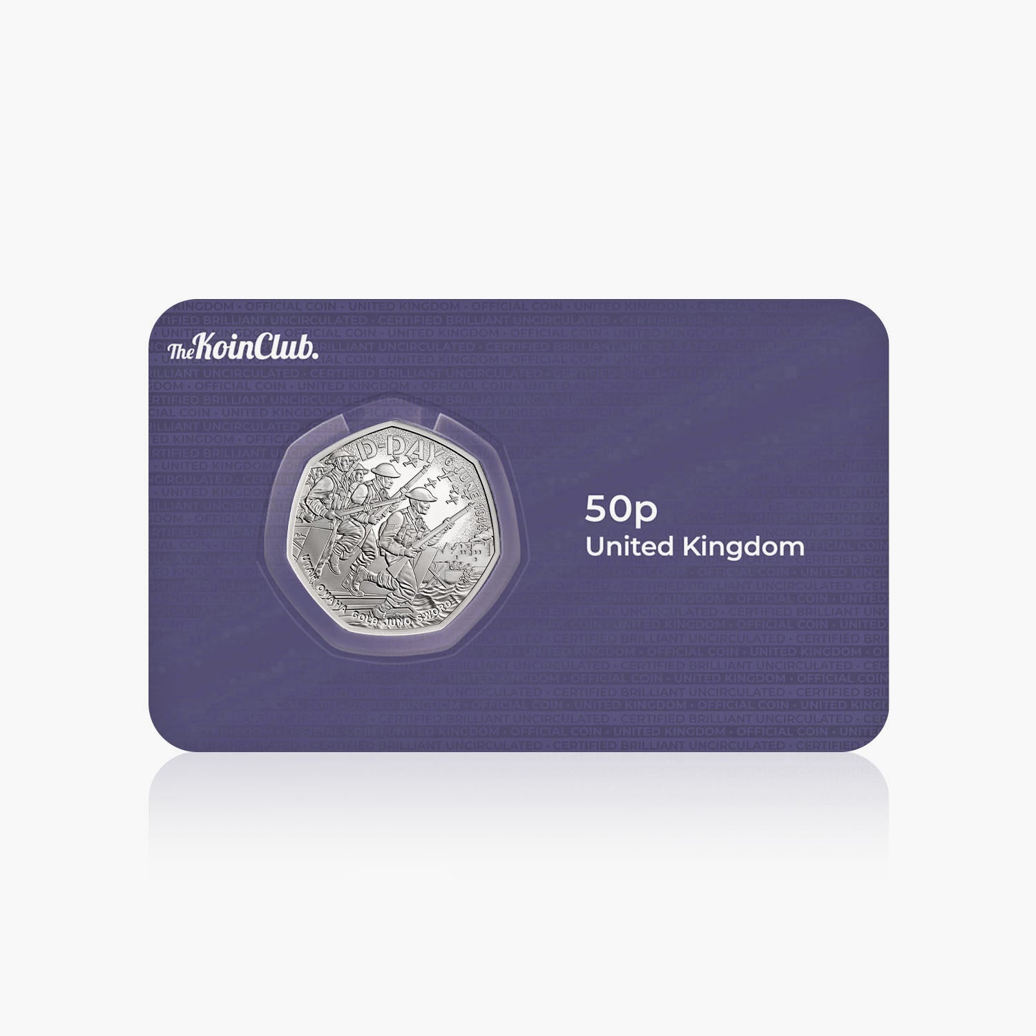 D-Day 80th Anniversary 2024 50p UK Coin