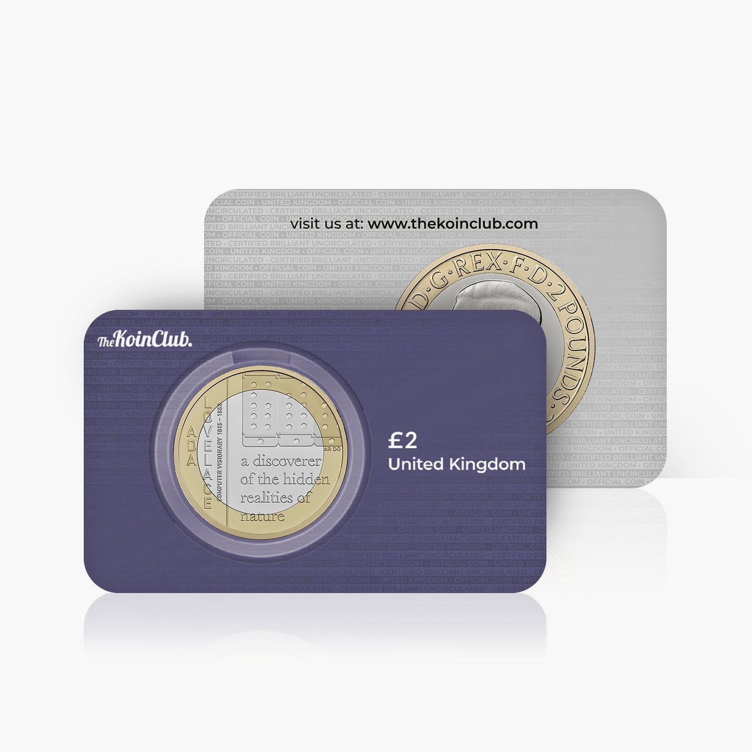 2023 Ada Lovelace UK £2 UK Coin