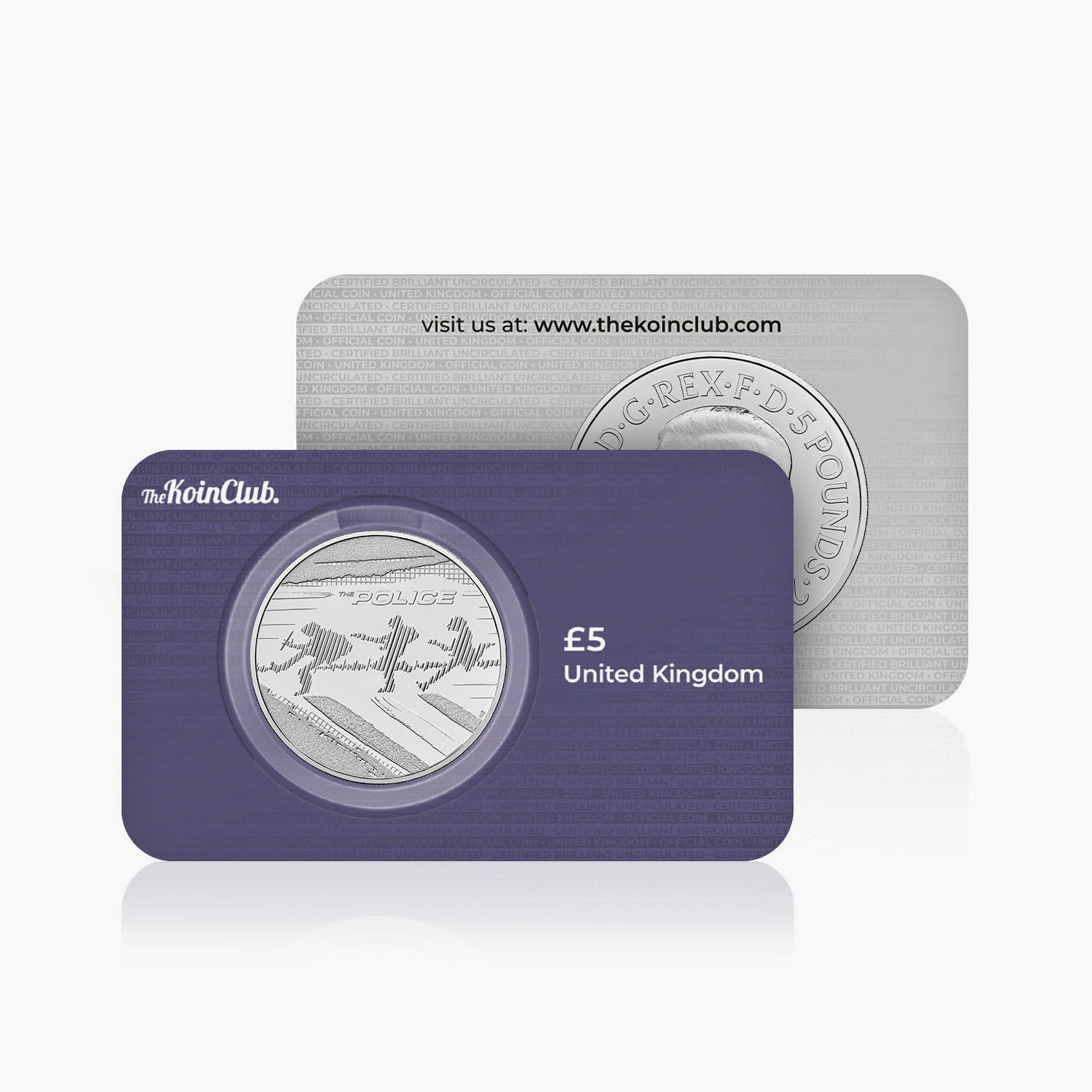 2023 British Music Legends The Police 2023 £5 Coin