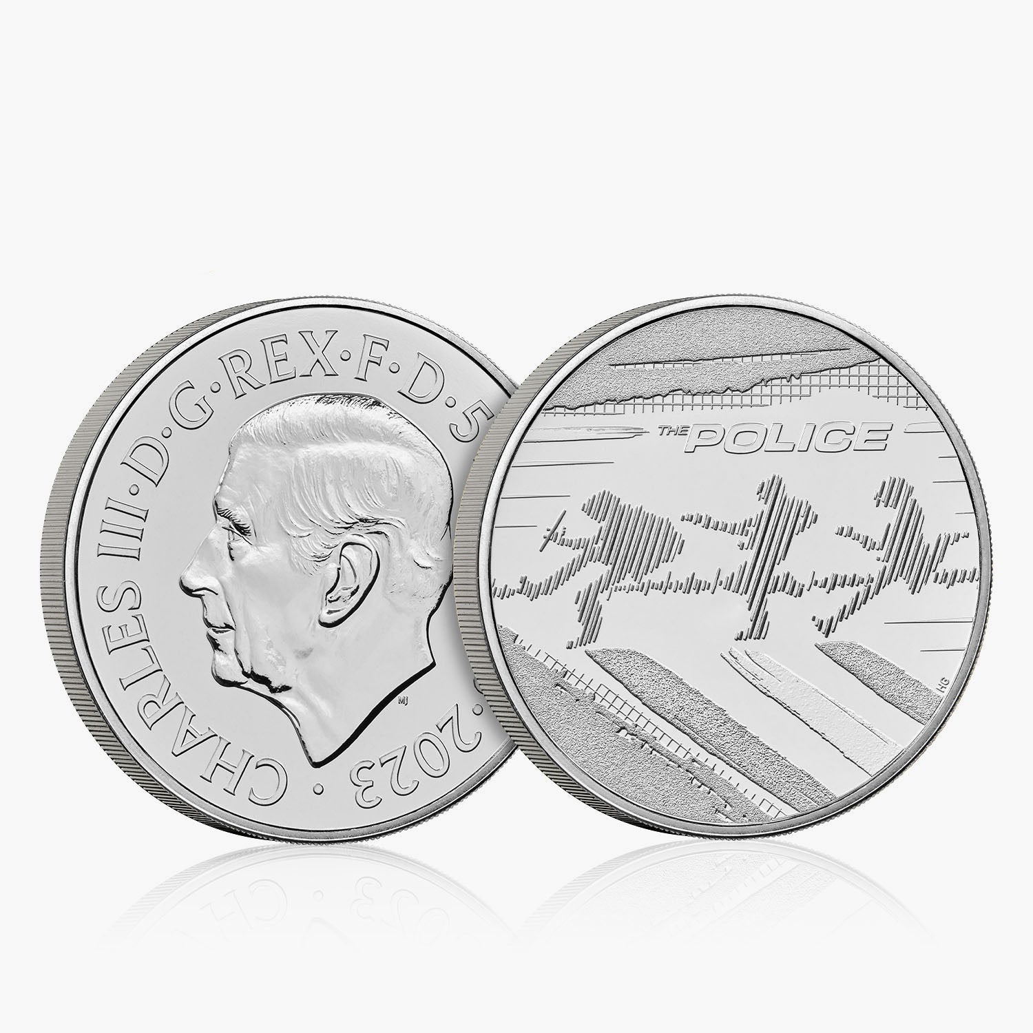 2023 British Music Legends The Police 2023 £5 Coin