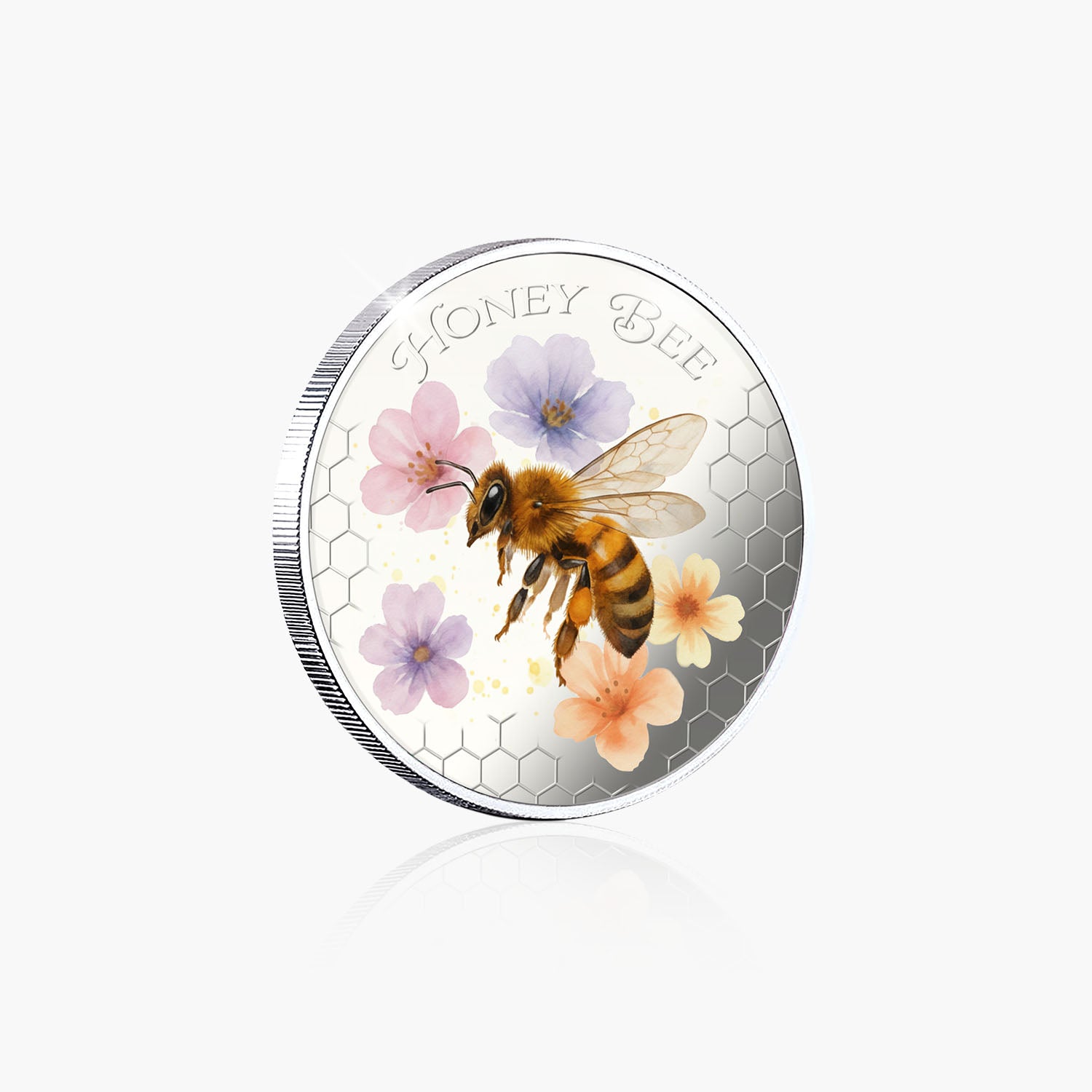 Honey Bee 2026 Silver-Plated BU Coin