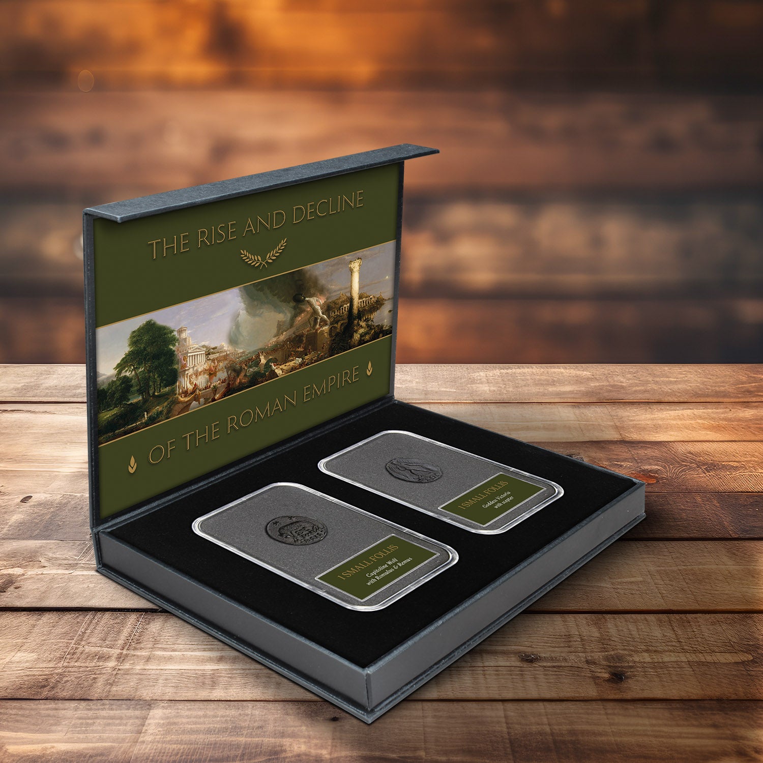 The Rise and Decline of the Roman Empire Authentic Coin Collection