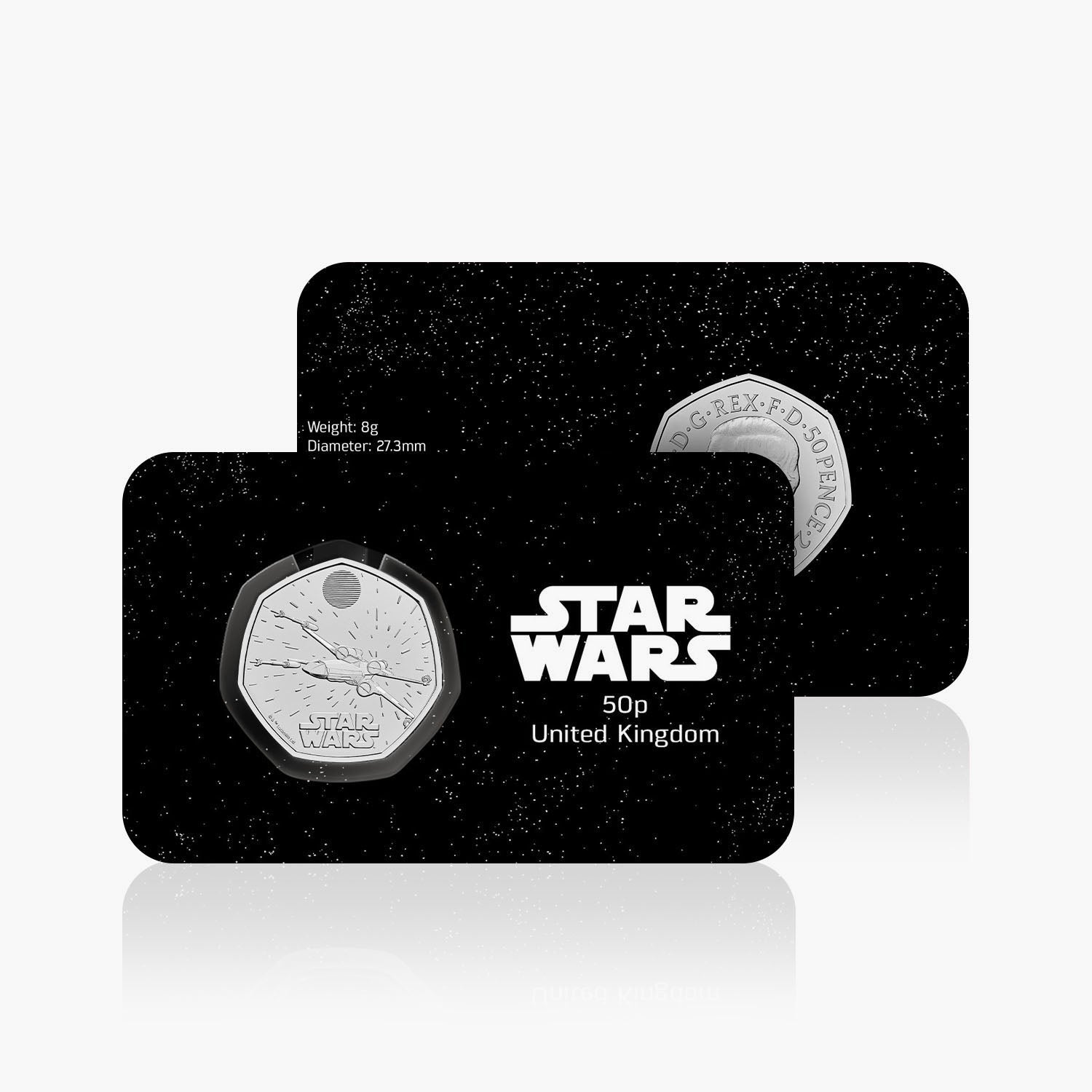 Star Wars 2024 50p UK Coin - X-Wing
