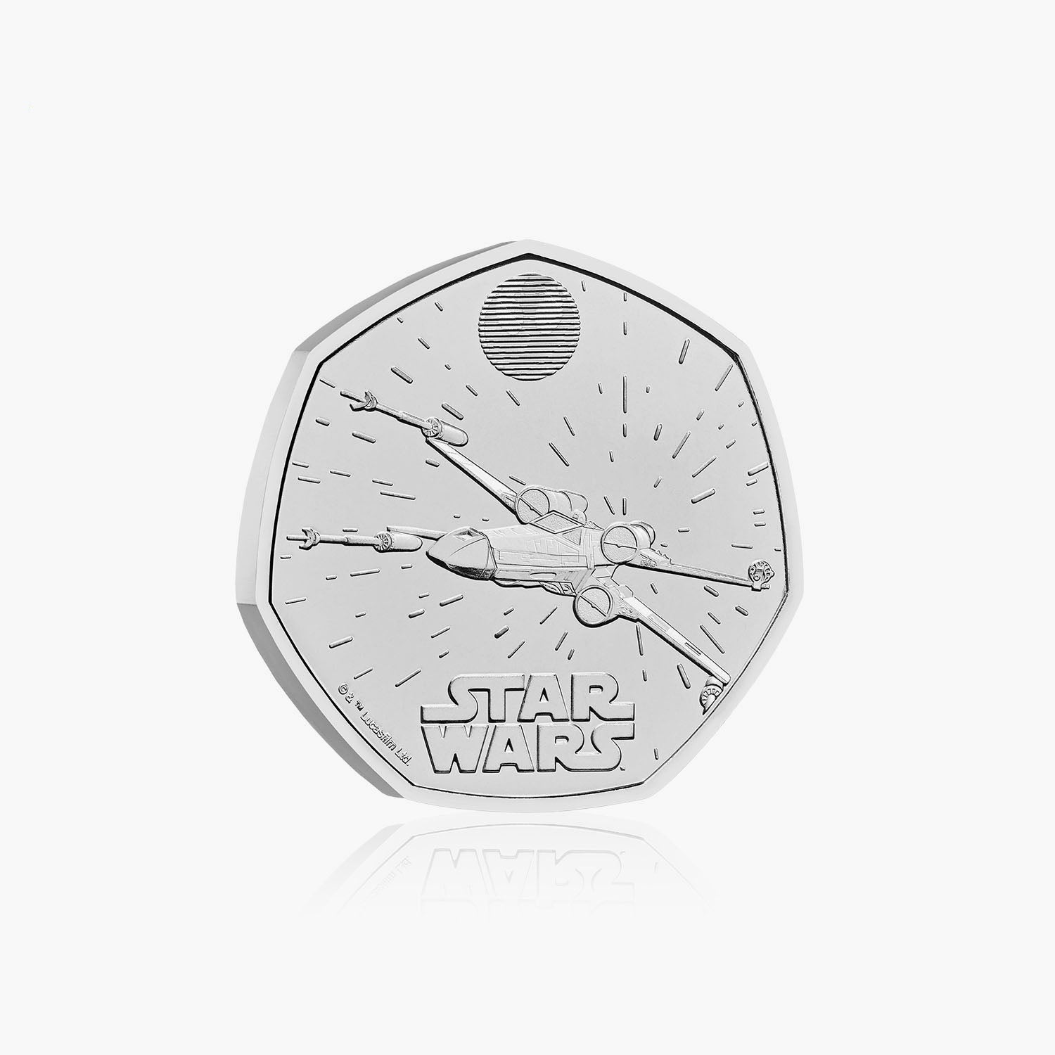 Star Wars 2024 50p UK Coin - X-Wing