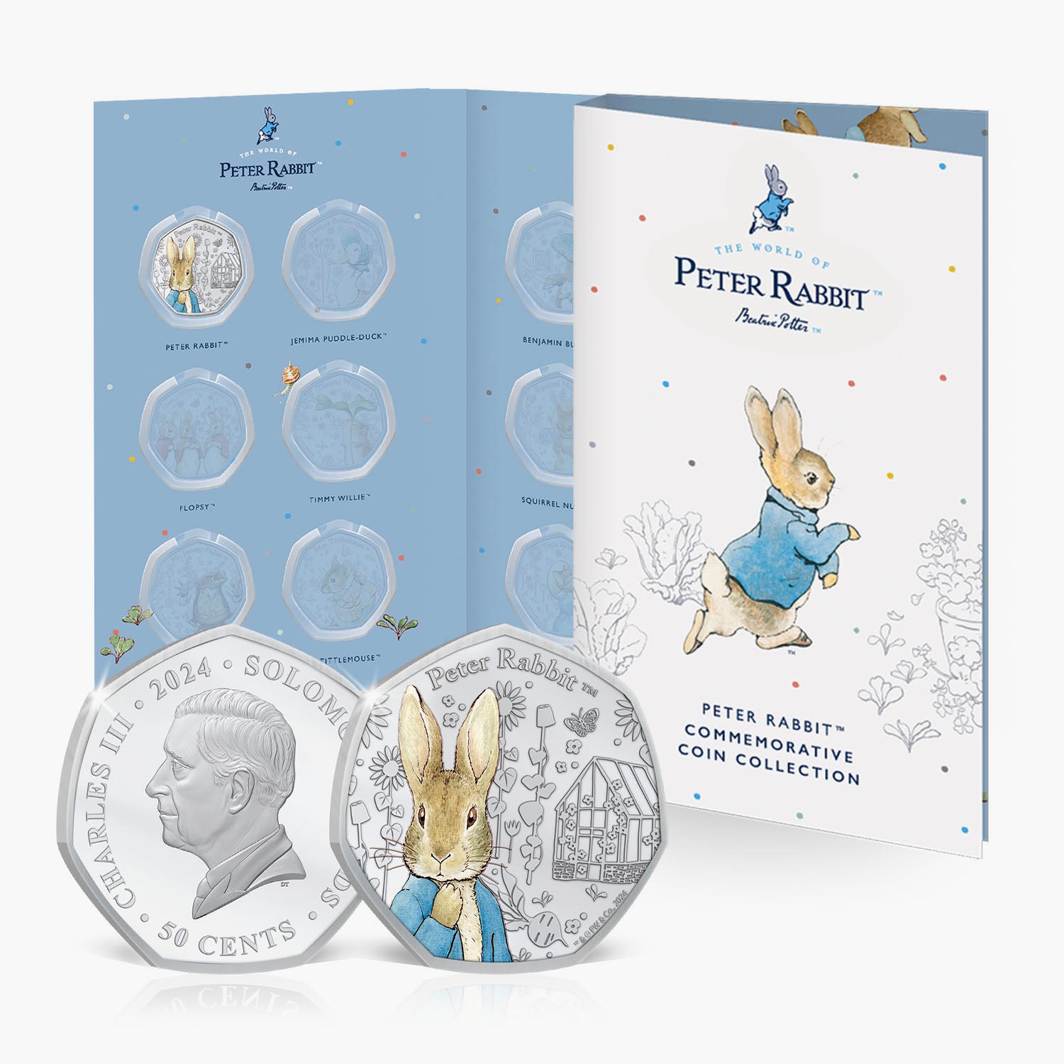 The World of Peter Rabbit 2024 Coin Collection