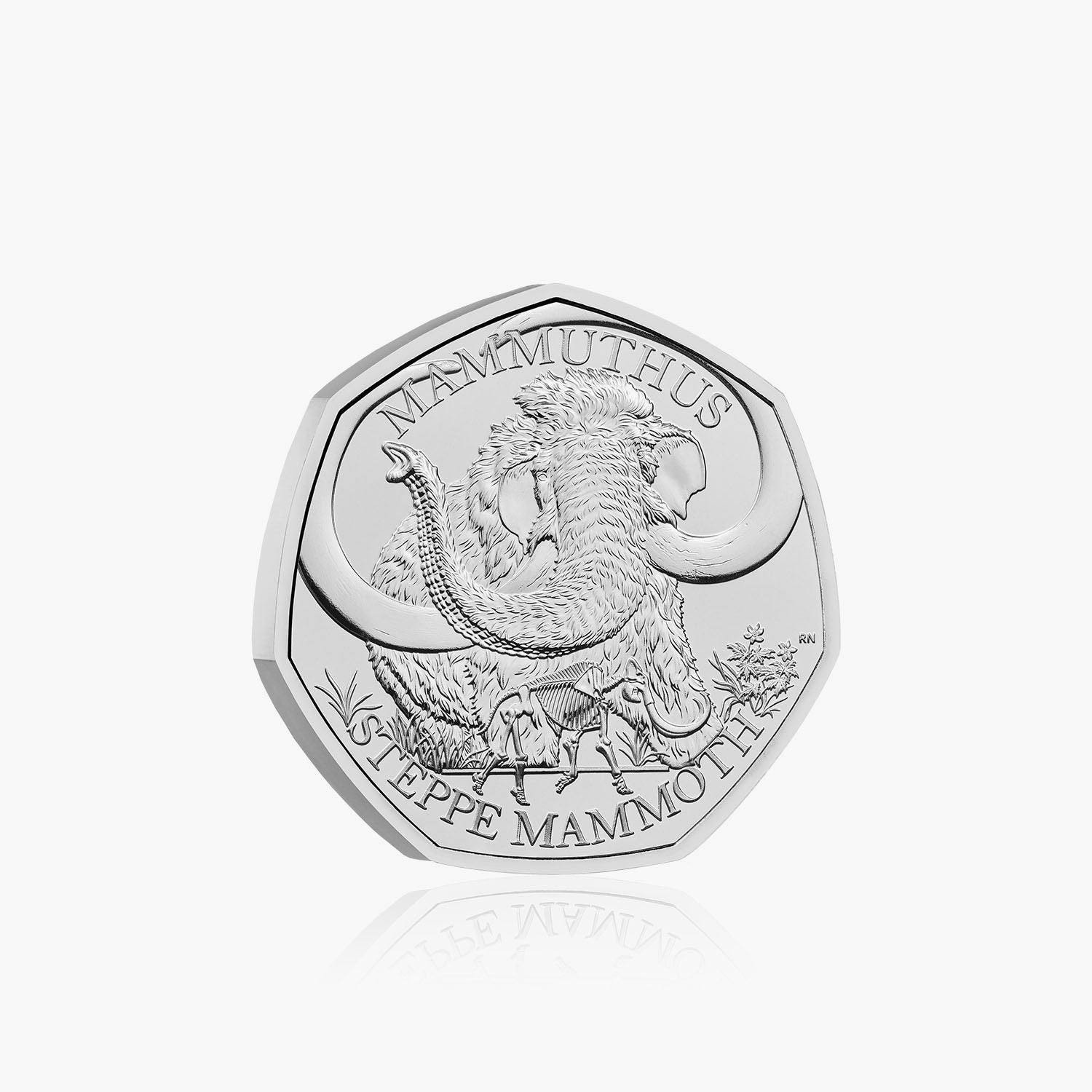 Ice Age Giants - Steppe Mammoth 2024 50p Coin