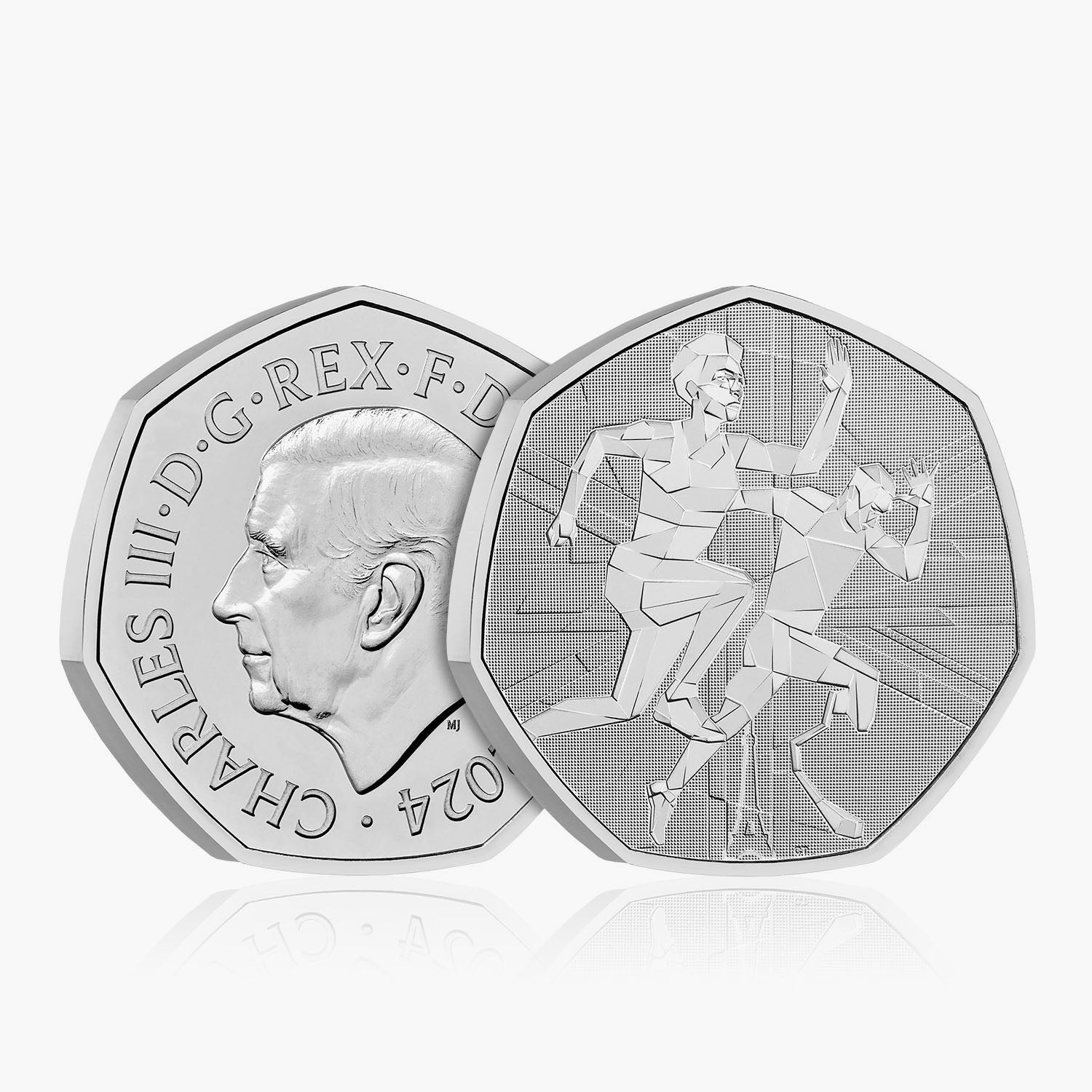 Team GB & Paralympics GB UK 50p BU Coin