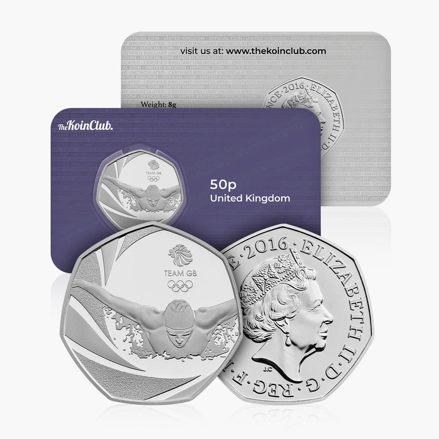 2016 Circulated Team GB 50p Coin