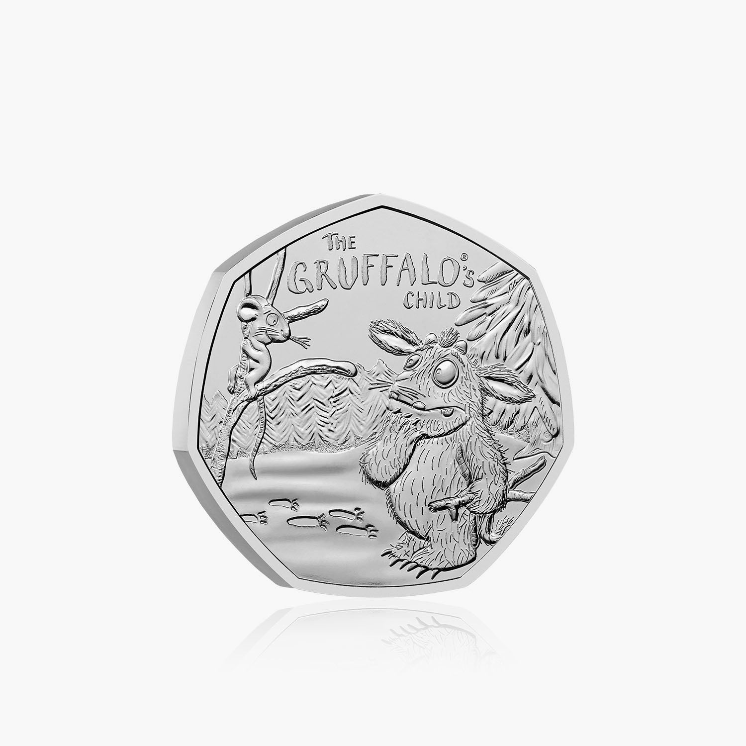 The Gruffalo's Child 2024 50p BU coin