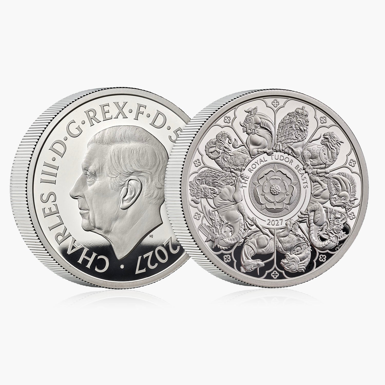 The Royal Tudor Beasts 2027 BU £5 Coin