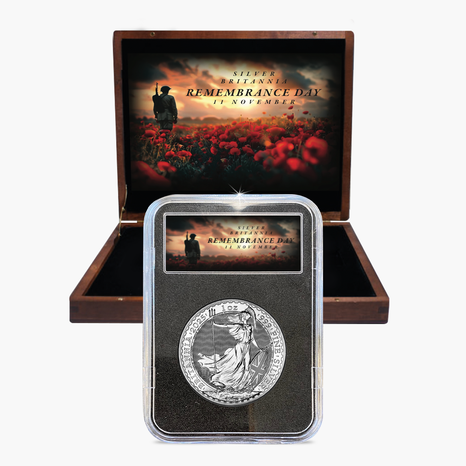 Remembrance Day 2025 Solid Silver Britannia Edition