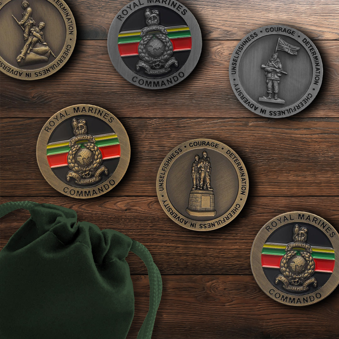 The Royal Marines Three Statue Spoof Set