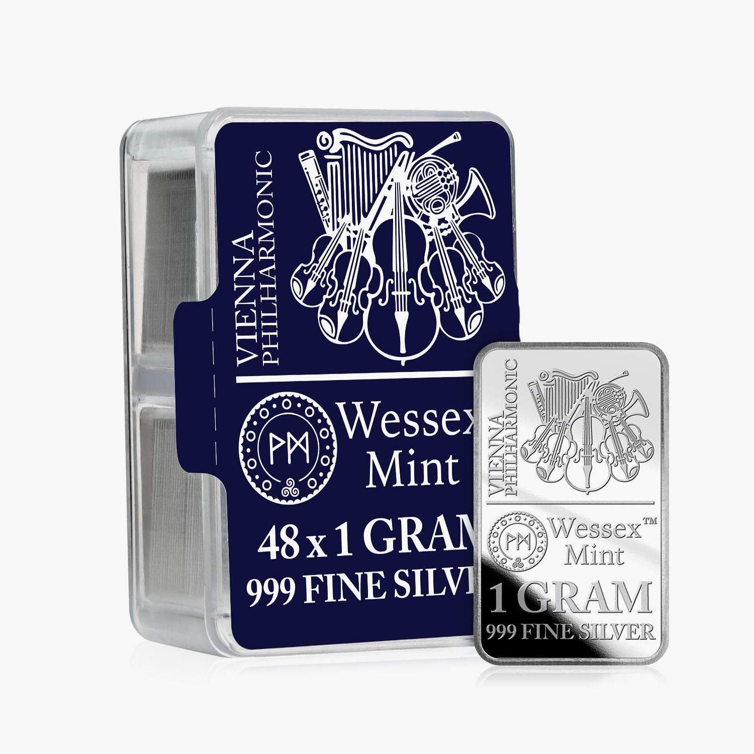 Silver Savers - Vienna Philharmonic 48 Solid Silver Bars Box Set