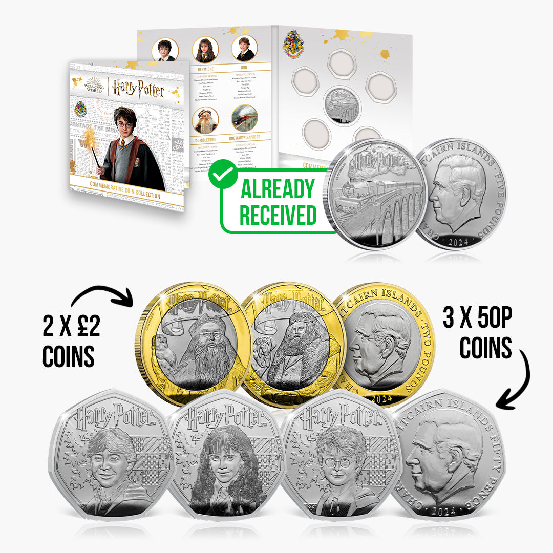 Complete the Set - Harry Potter 2024 BU Coin Set