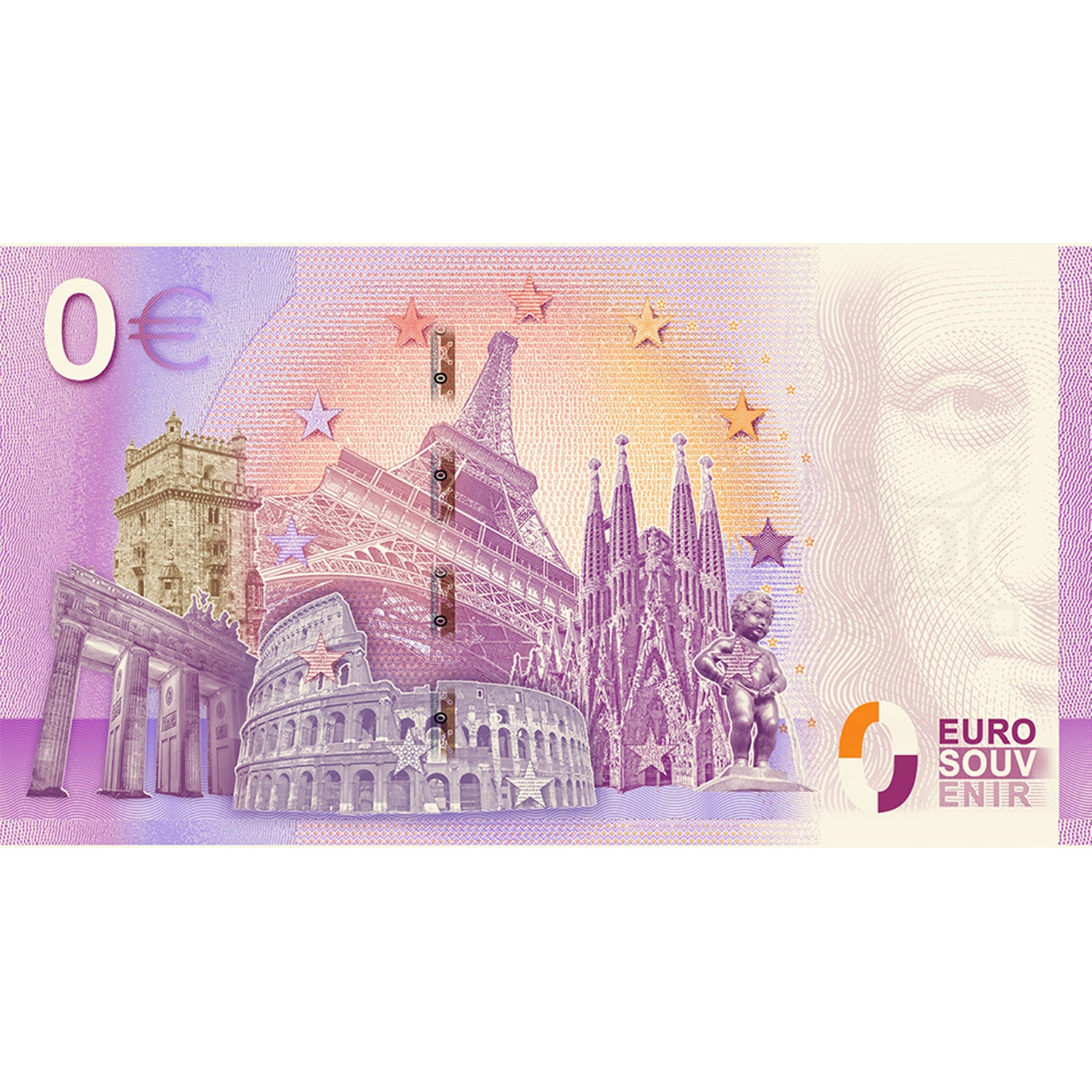 Pope John XXIII €0 Euro Limited Edition Banknote