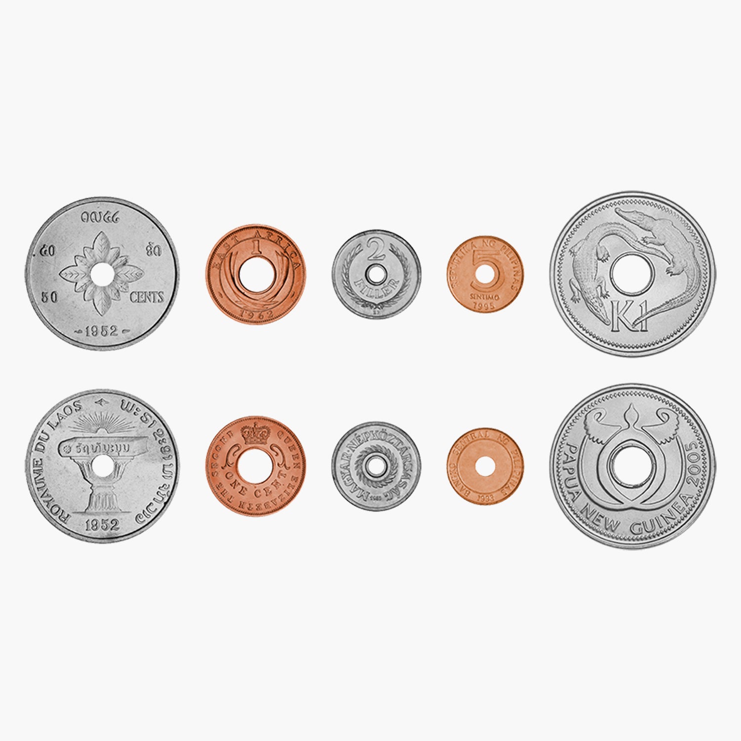 The Five - Holed Coins