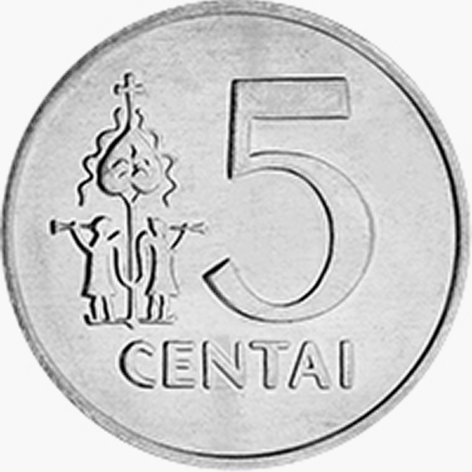 Carte Arbre de Noël de pièces de monnaie