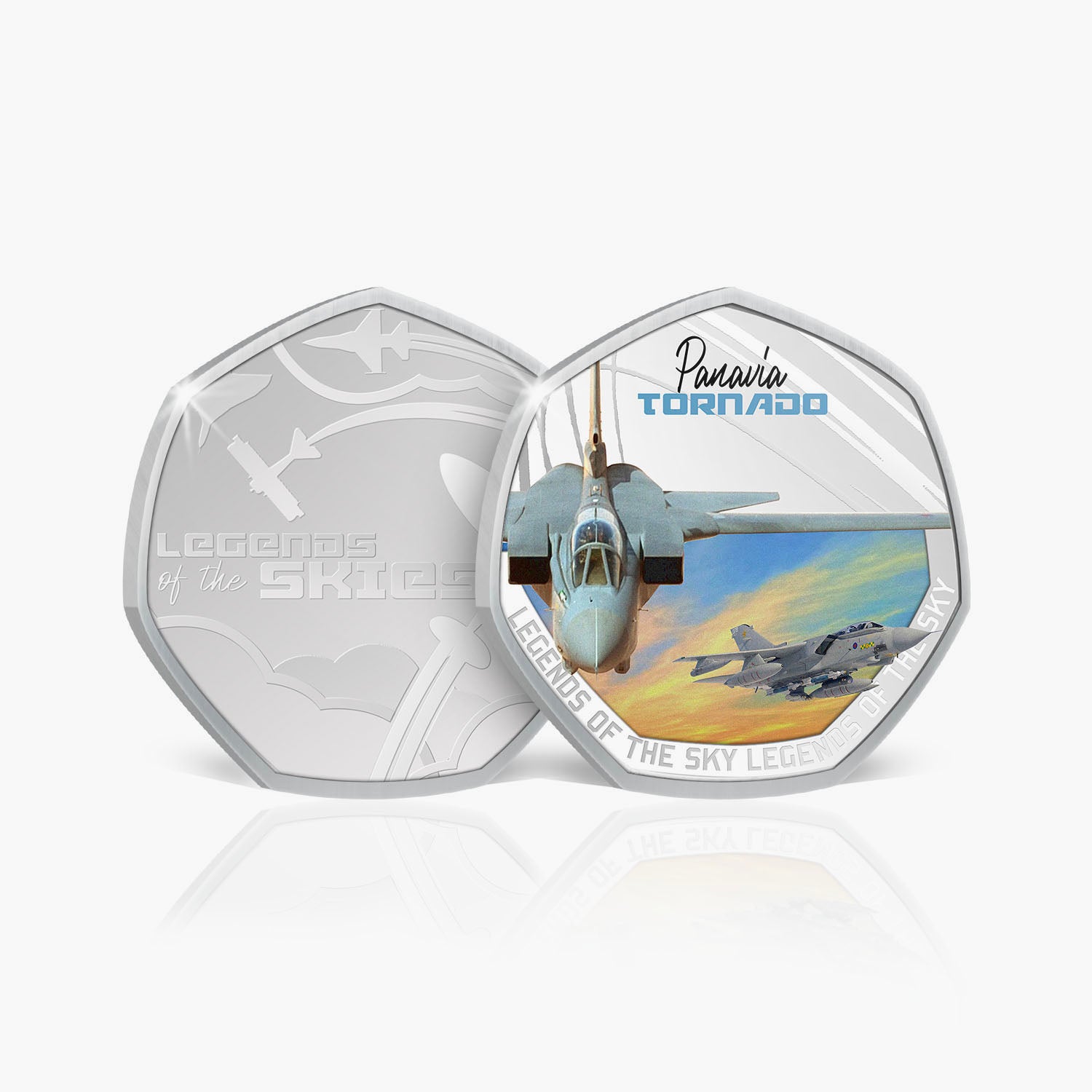 Legends Of The Skies Tornado Silver-Plated Commemorative