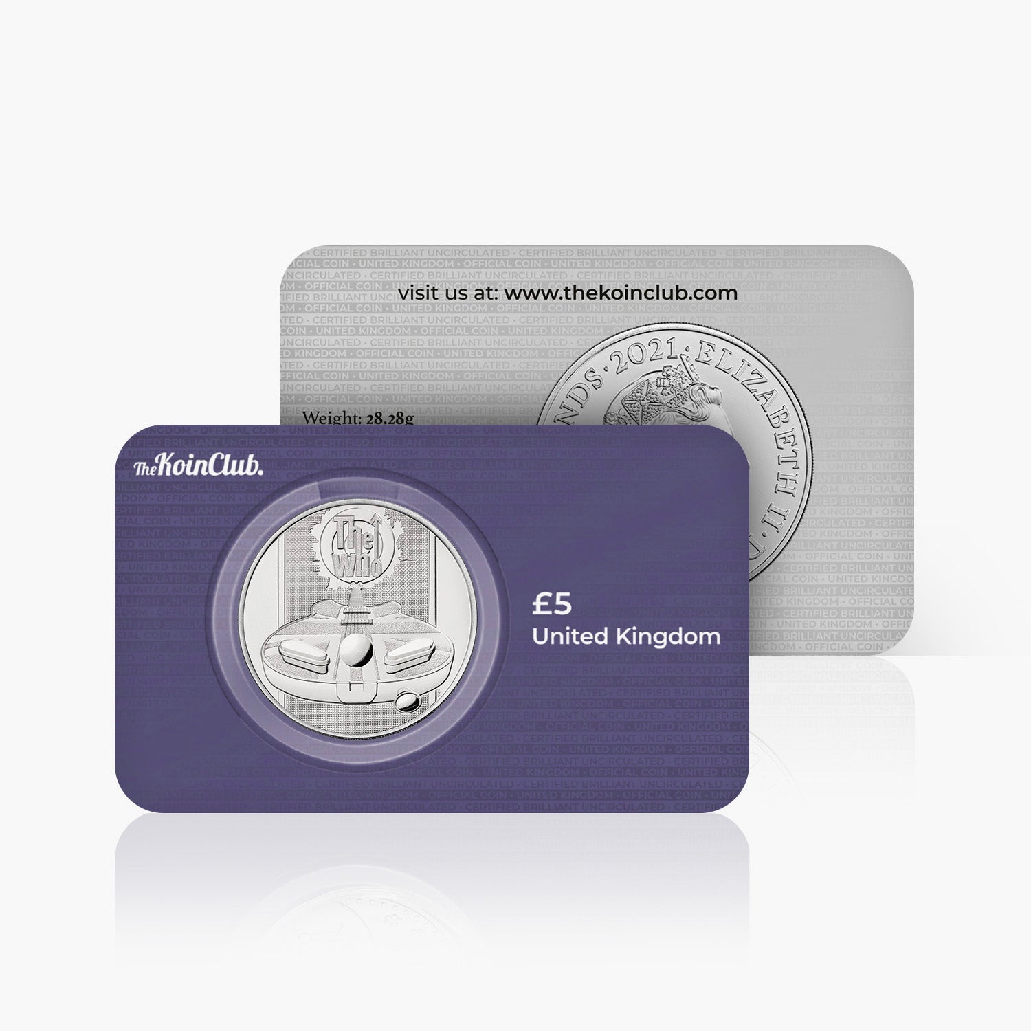 The Who £5 2021 BU Coin