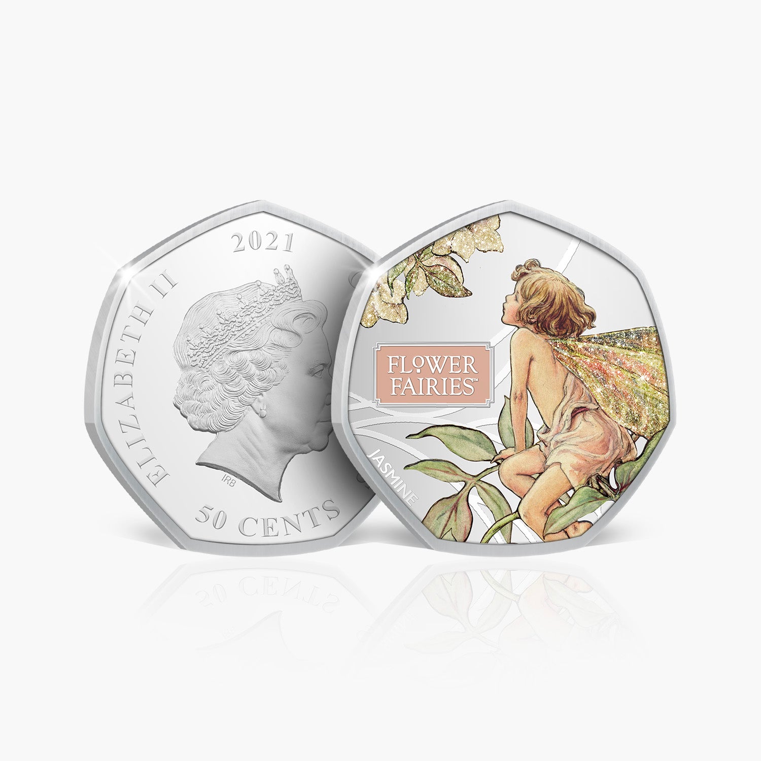 Jasmine Coin in Coin Holder