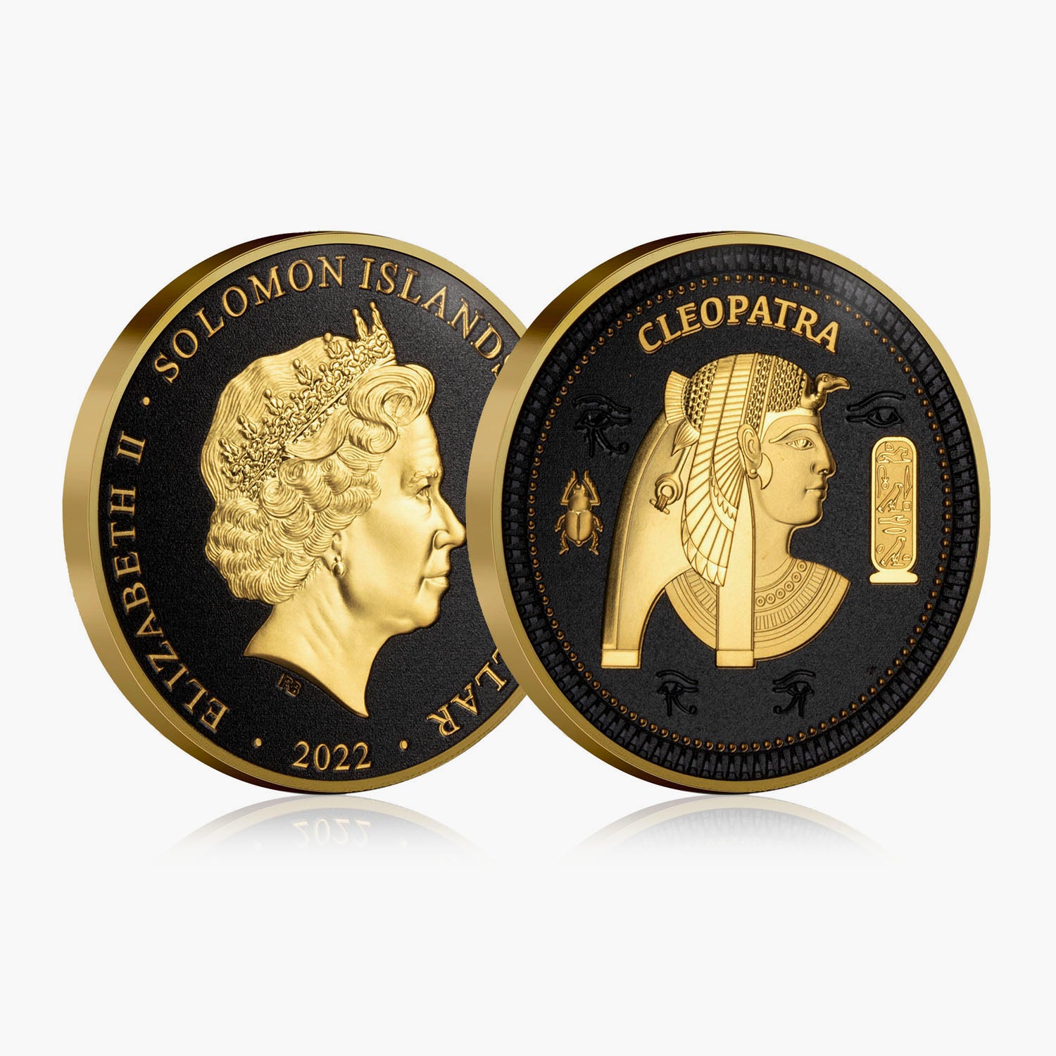 The Mysteries of Ancient Egypt Cleopatra Half Dollar Coin