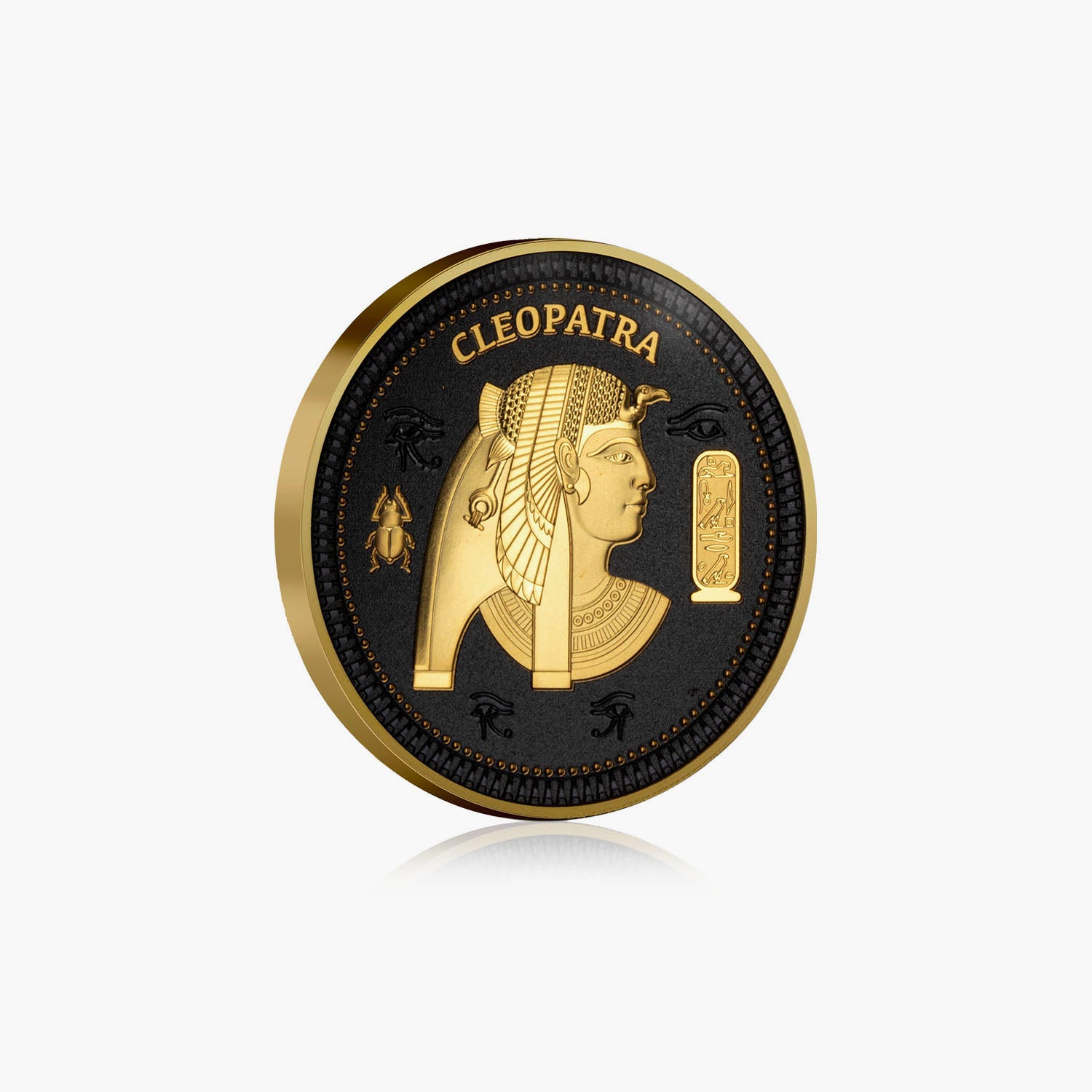 Les mystères de l'Égypte ancienne Cleopatra Half Dollar Coin