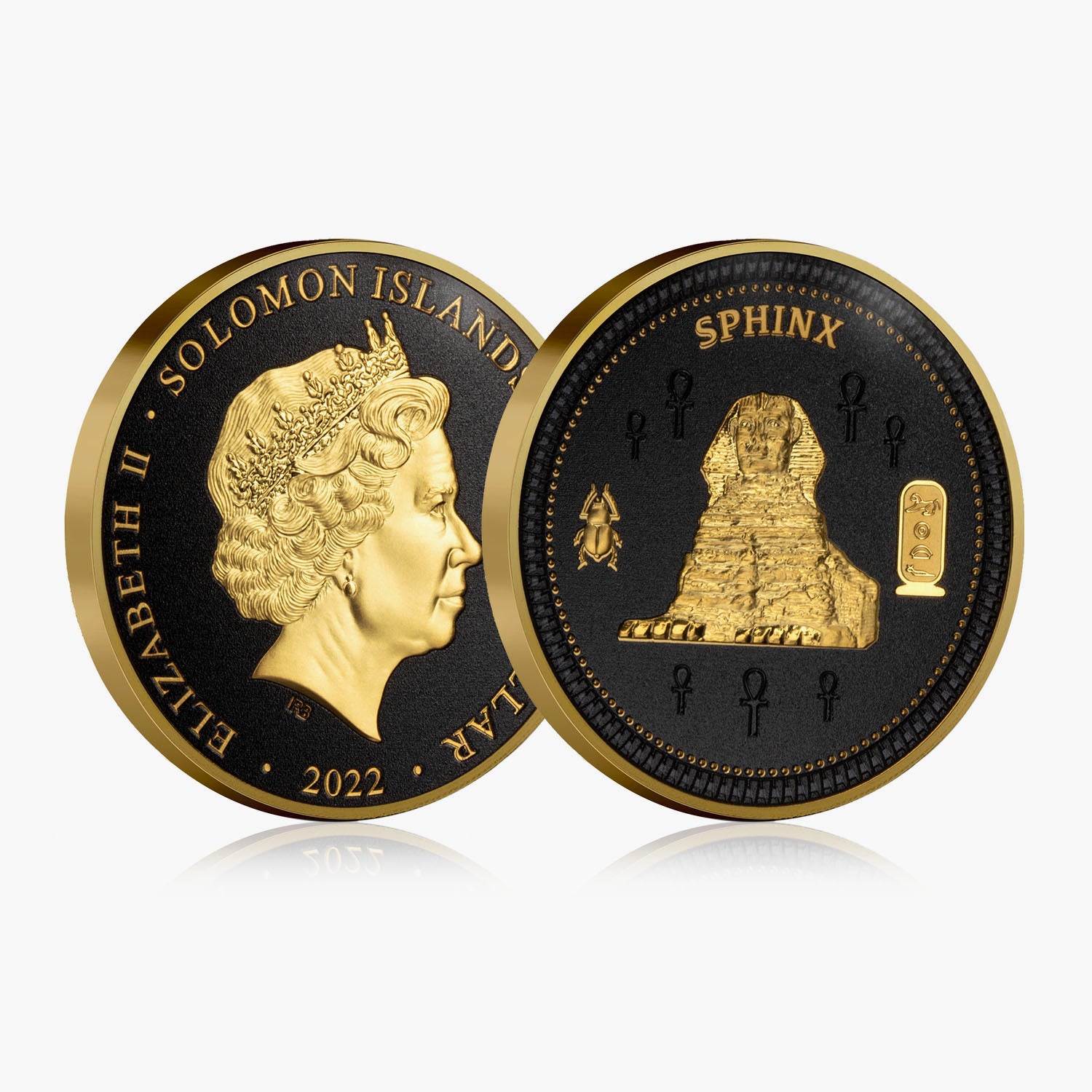 The Mysteries of Ancient Egypt Sphinx Half Dollar Coin