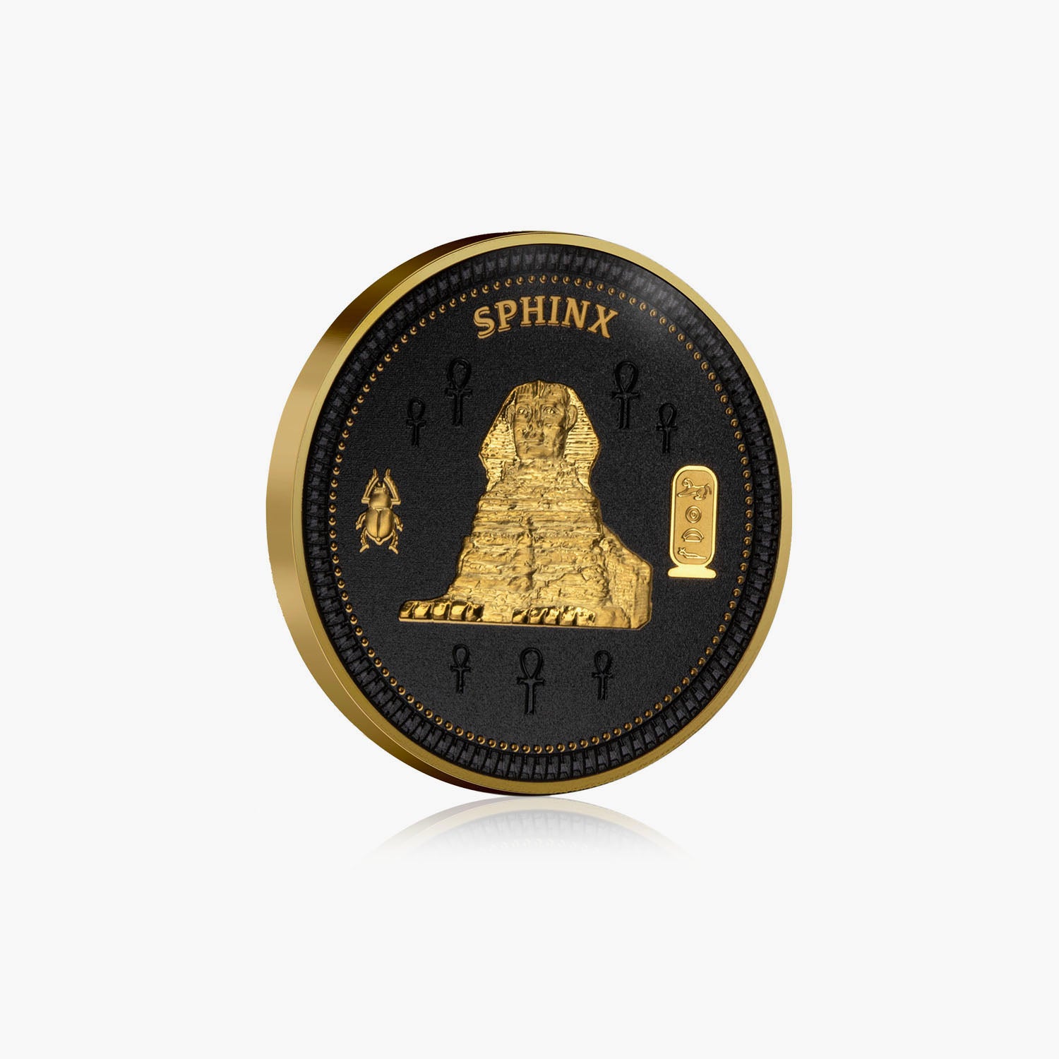 The Mysteries of Ancient Egypt Sphinx Half Dollar Coin