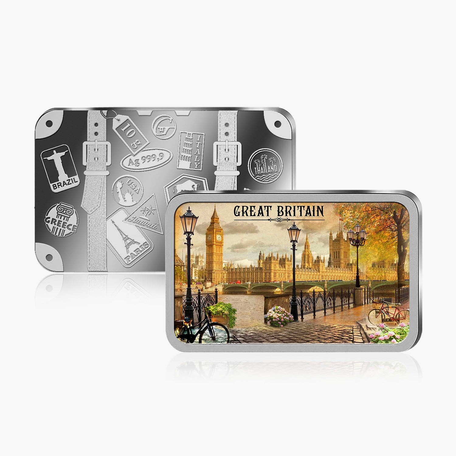 Holiday Destination Great Britain Silver Bar