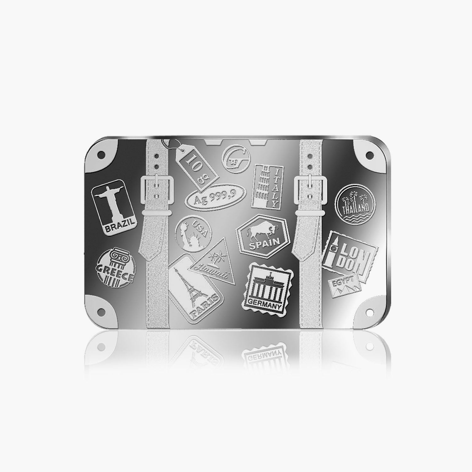 Holiday Destination Great Britain Silver Bar