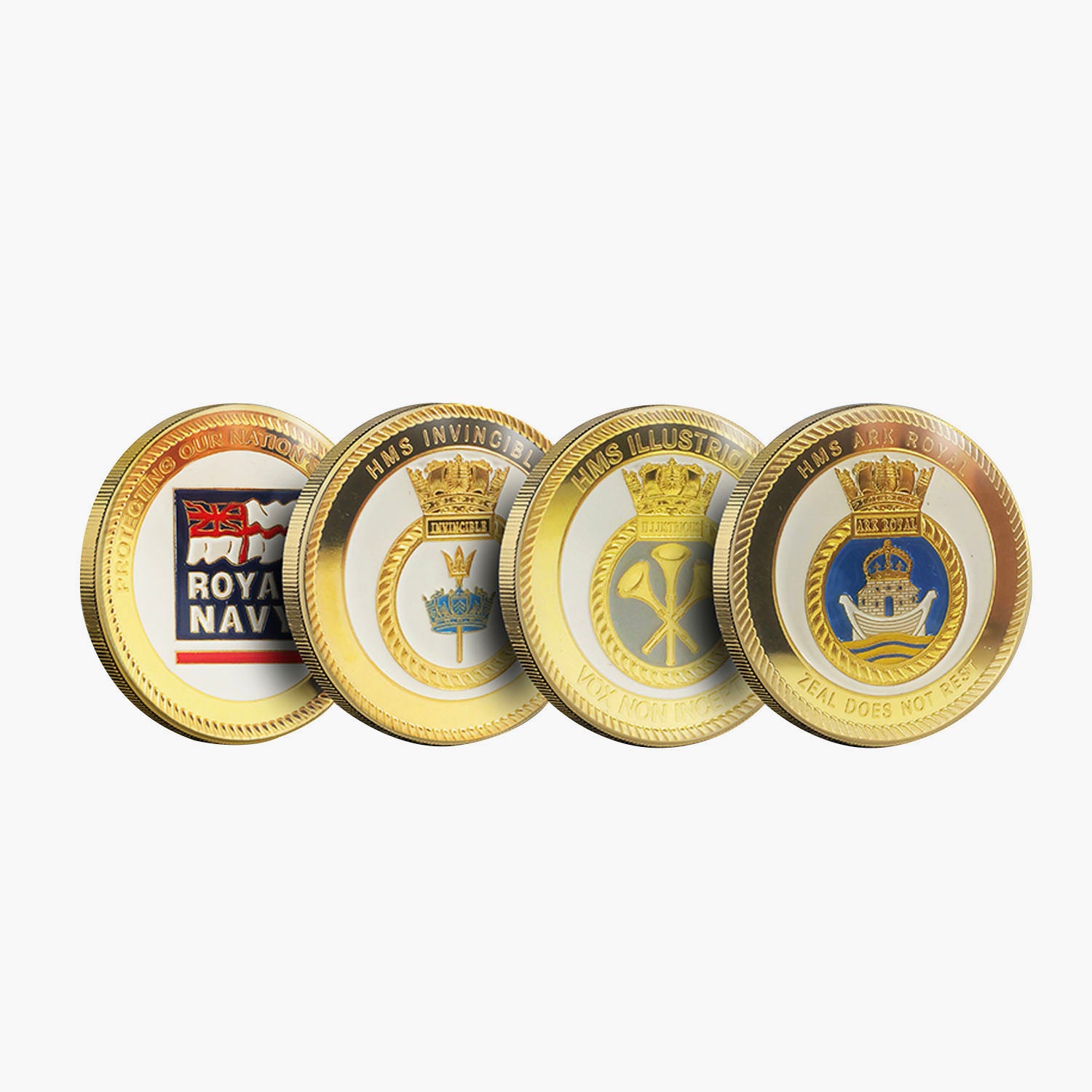 Invincible Class Carrier Gold-Plated Commemorative Boxset