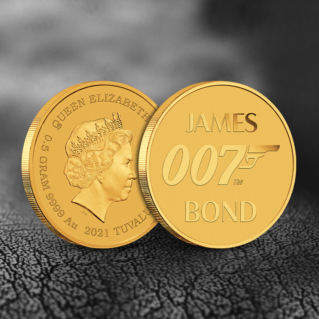 The Official James Bond 007 Solid Gold Coin