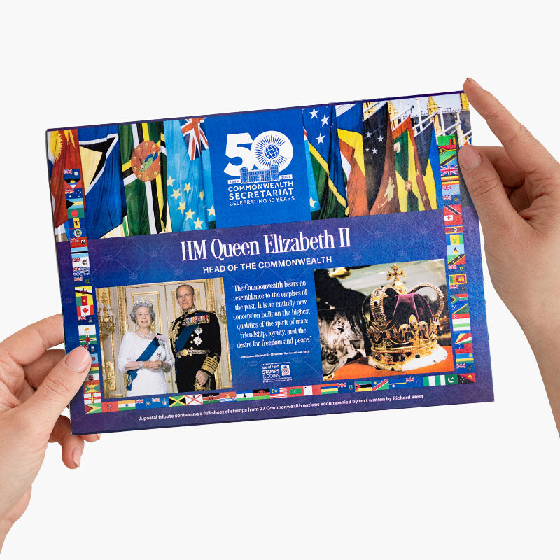A Celebration of The Commonwealth 50th Anniversary Stamp Set