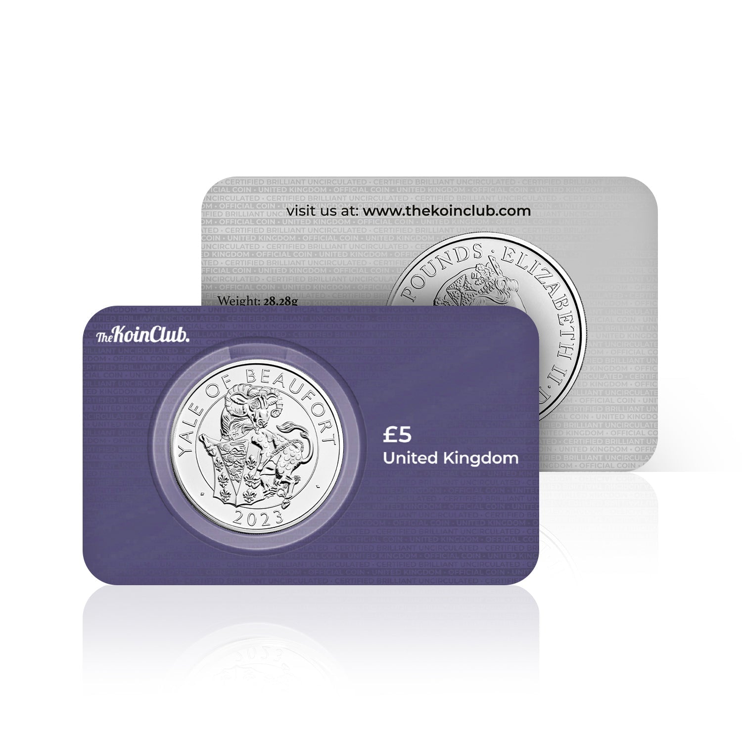 The Tudor Beasts Yale of Beaufort 2023 £5 Brilliant Uncirculated Coin