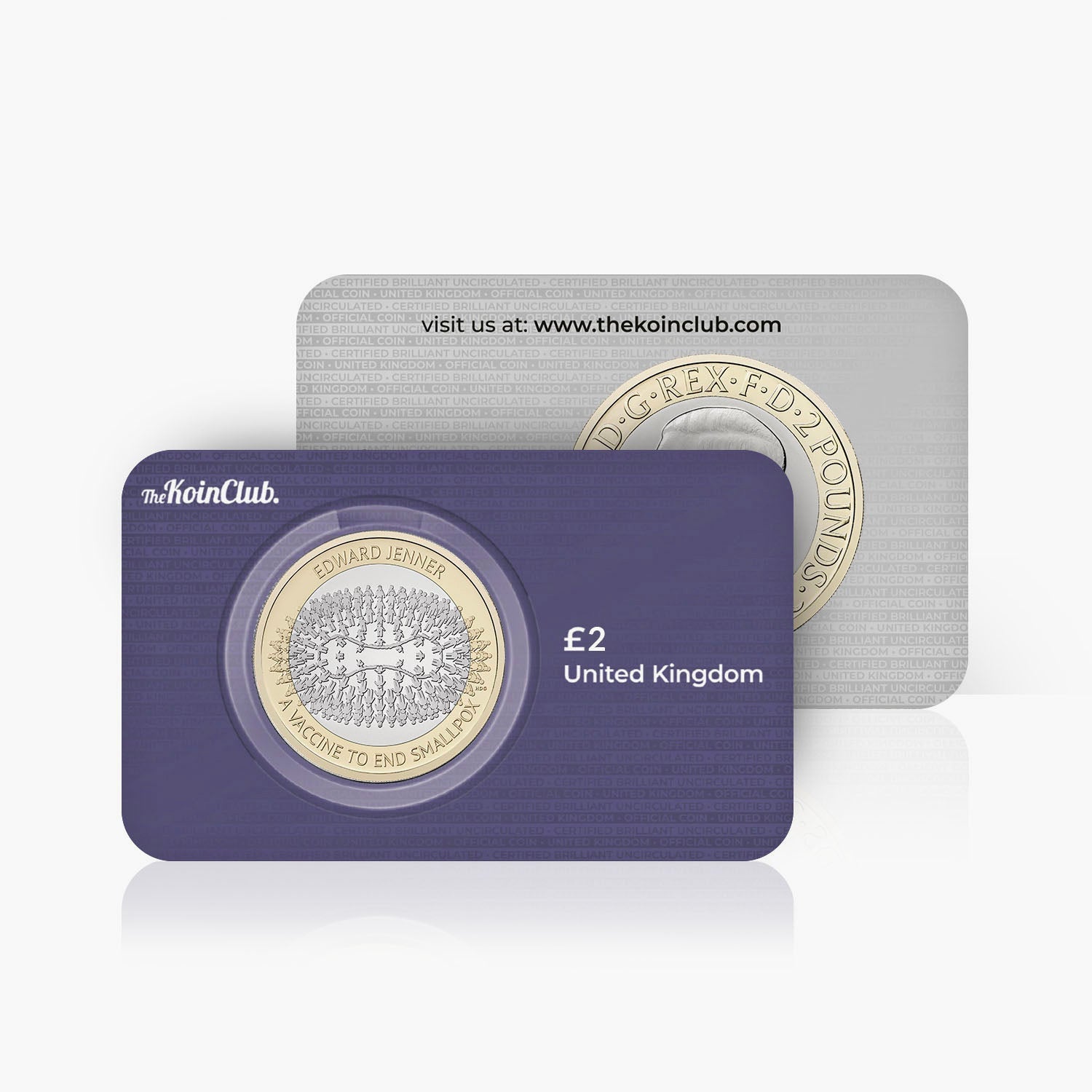 2023 Edward Jenner UK £2 2023