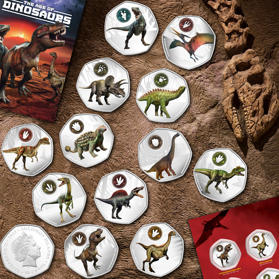 Age of Dinosaurs Triceratops 2023 Coin